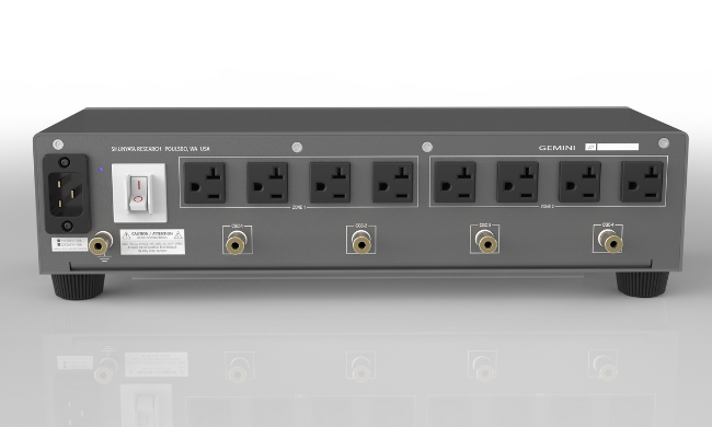 Shunyata Research Gemini Model 8 Power Conditioner with Chassis Grounding - Premium Audio Power Filter for Home Theater & Recording Studio - Reduce Noise & Improve Sound Quality