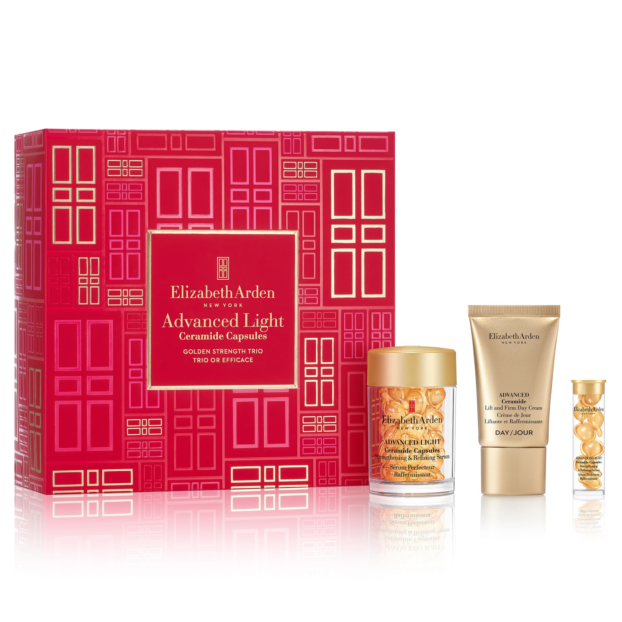 Golden Strength Trio 3-Piece Holiday Gift Set for Men - Premium Cologne, Body Wash & Lotion - Perfect for Christmas, Birthday & Anniversary Gifts