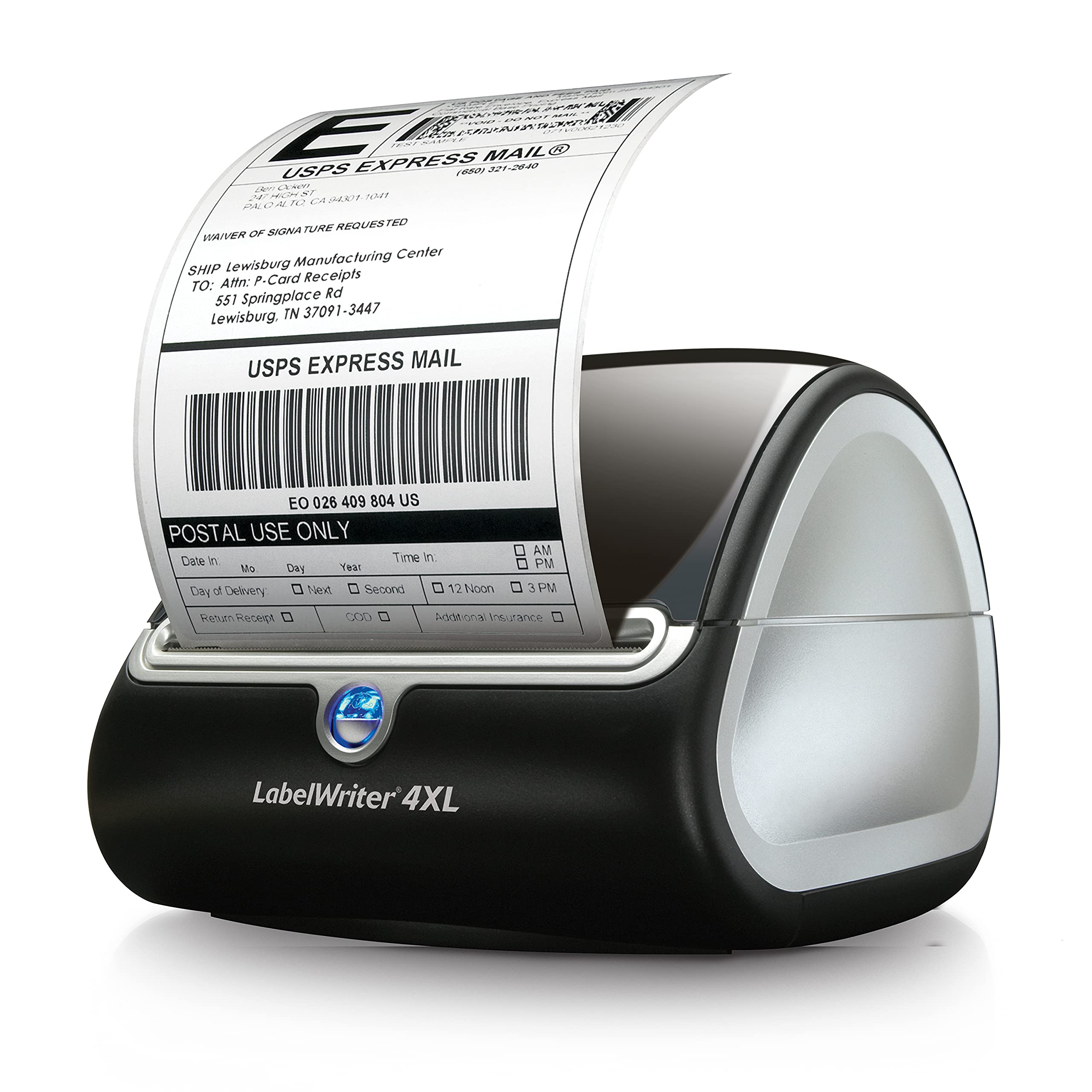 DYMO 1755120 LabelWriter 4XL Thermal Label Printer for Shipping, Packaging & Mailing - High-Speed Commercial Label Printing for Ecommerce & Small Businesses