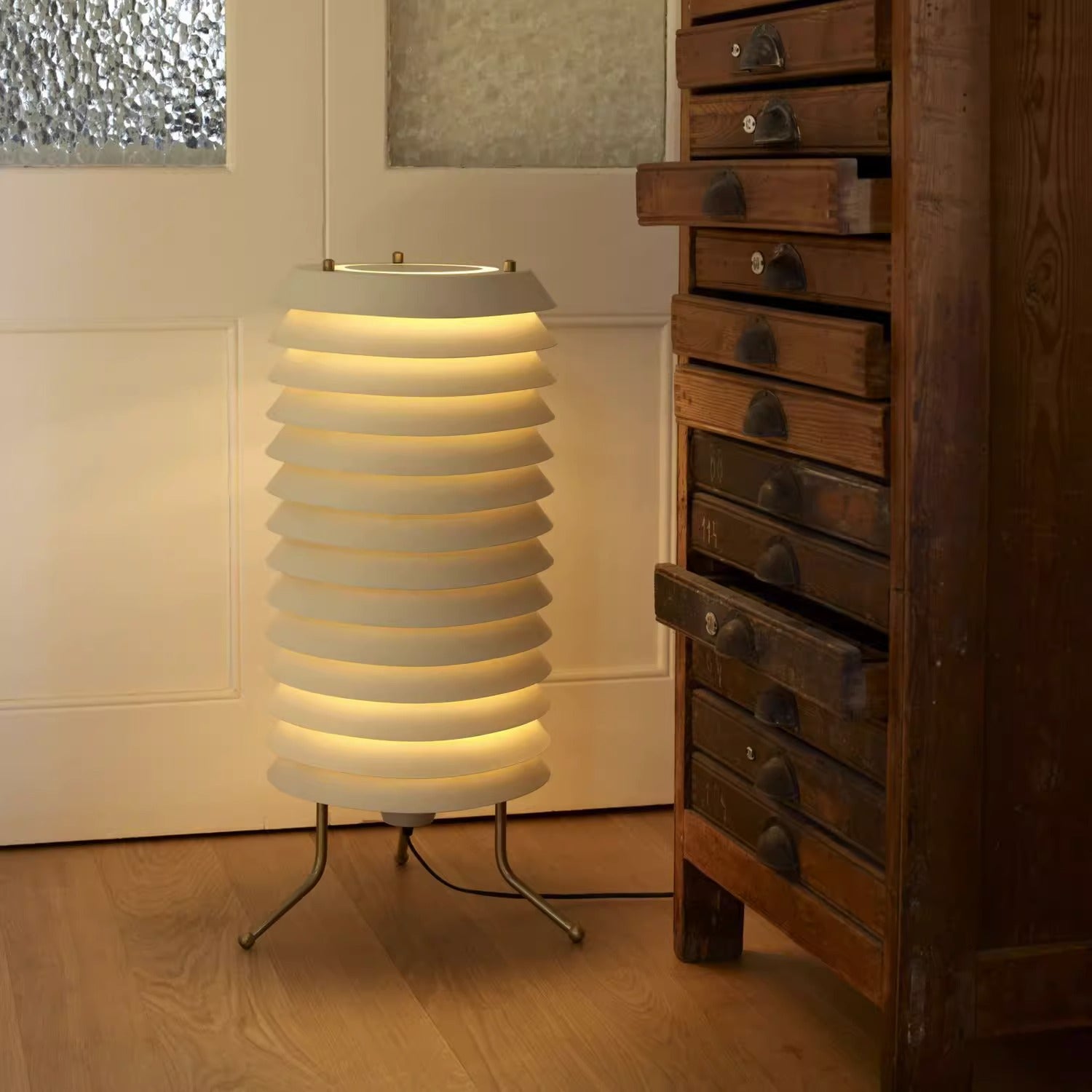 Baltic Tower Table Lamp - Modern LED Desk Light for Home Office, Bedroom & Living Room - Perfect for Reading, Working & Relaxing