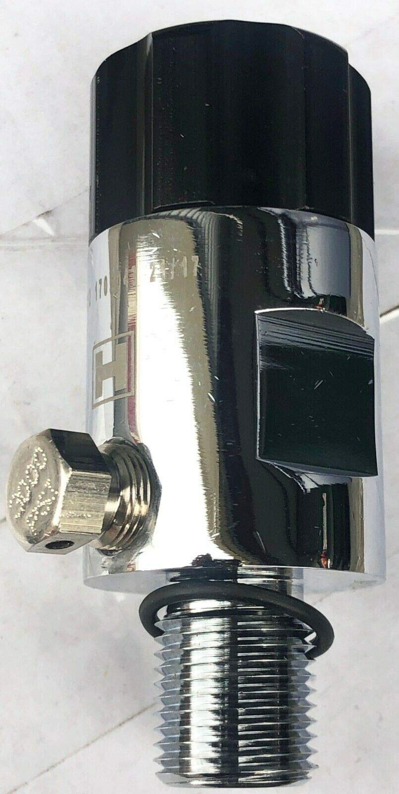 Nitrous Oxide Bottle Valve for Small Aluminum Gas Cylinders 5/8