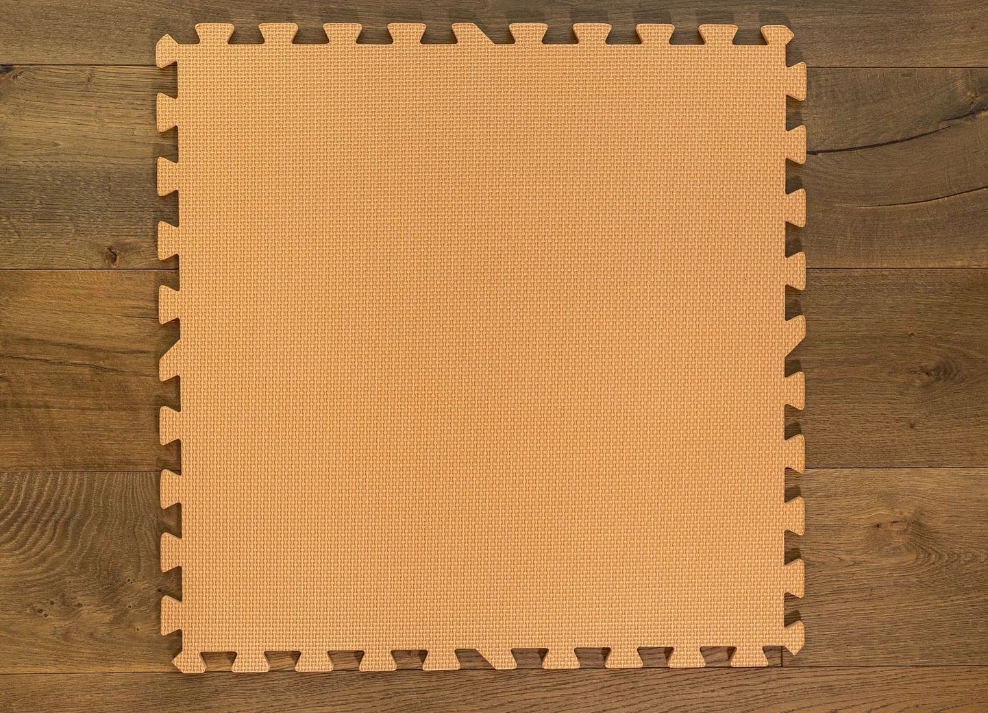 Square Brands Interlocking Gym Floor Tiles - 3/8