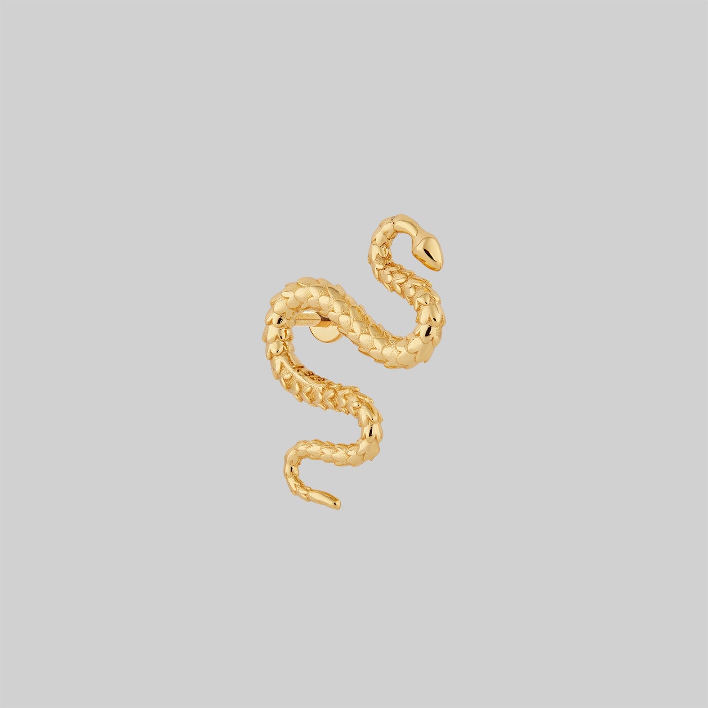 MINERVA Snake Stud Earrings - 14K Gold Plated Hypoallergenic Jewelry for Women | Perfect for Parties, Weddings & Everyday Wear