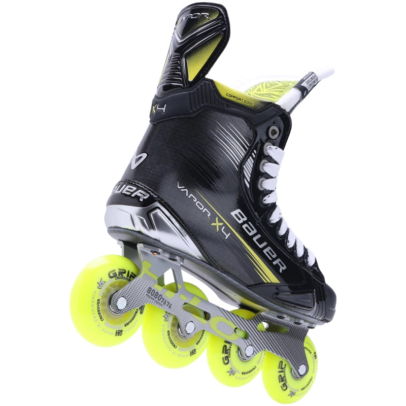 Bauer Vapor X4 Senior Inline Hockey Skates - High Performance Roller Skates for Men's Competitive Hockey & Rink Play