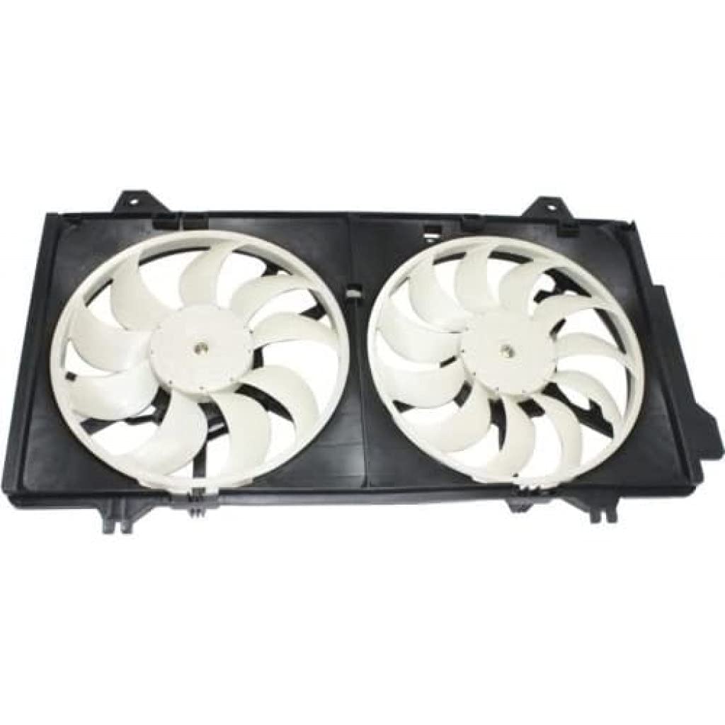 Mazda 6 2014-2017 Radiator AC Fan Assembly Replacement - Compatible with MA3115162, 621459, PE1115025A - Perfect for Cooling System Repair & A/C Maintenance