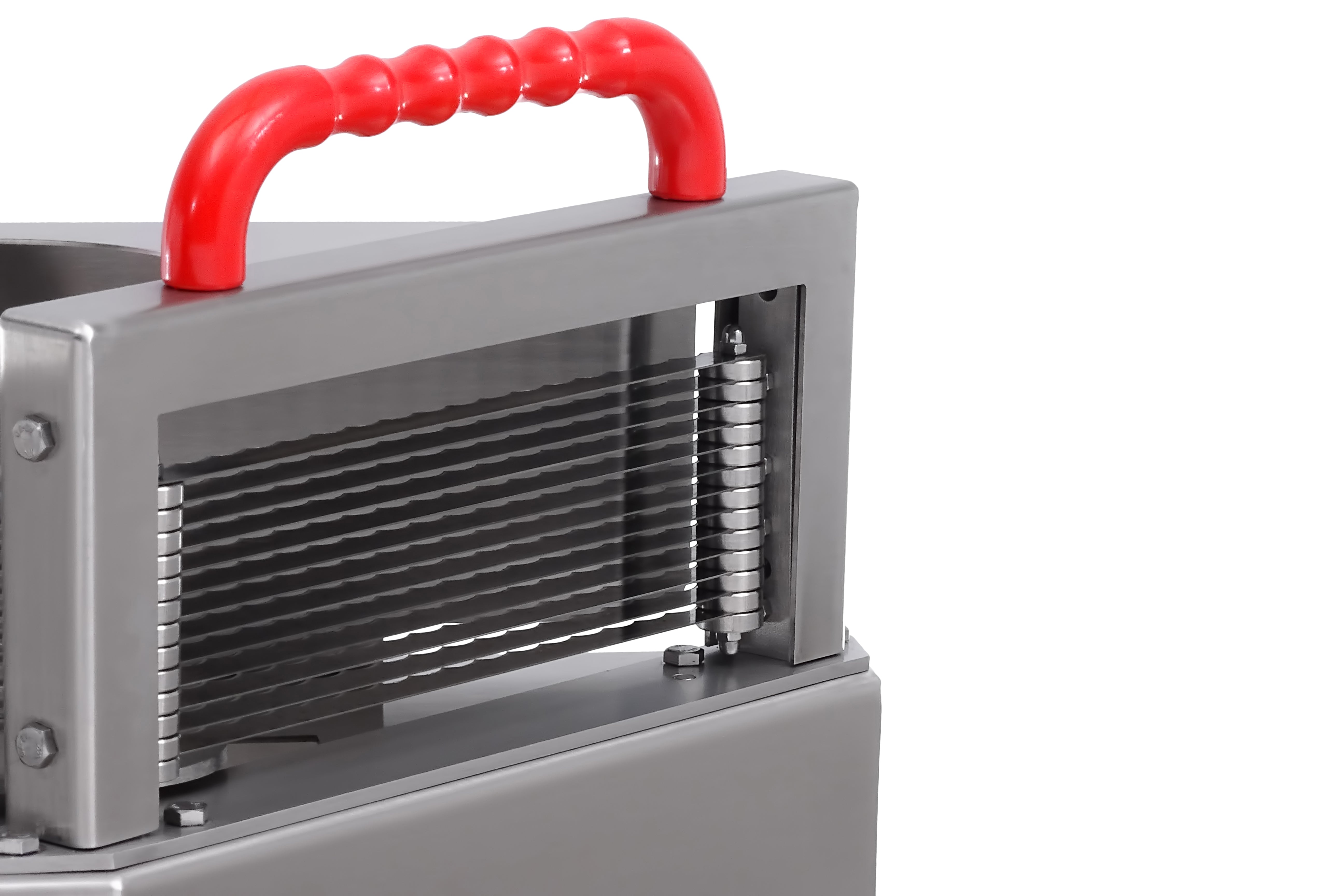 Cancan® Tomato Slicer - Stainless Steel Tomato Cutter with Non-Slip Handle - Perfect for Salads, Sandwiches, and Meal Prep