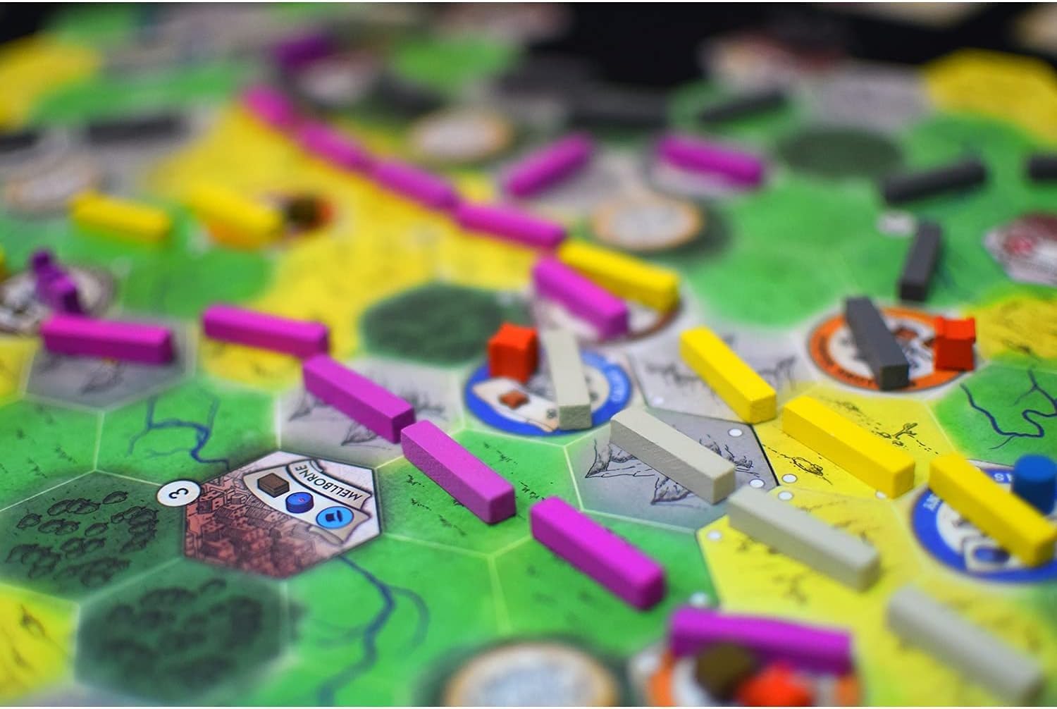 Archona Games Small Railroad Empires Board Game - Strategy Train Empire Building Game for Adults & Teens - Perfect for Family Game Nights & Strategy Game Enthusiasts