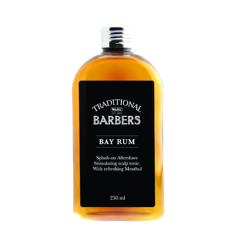Wahl Bay Rum 1L - Classic Hair Tonic & Beard Oil for Men - Perfect for Grooming, Styling & Conditioning - Salon & Home Use