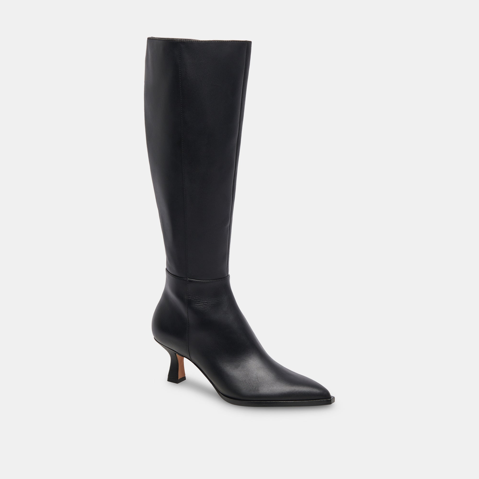 AUGGIE Black Leather Boots for Women - Stylish & Comfortable Ankle Boots for Fall, Winter & Everyday Wear