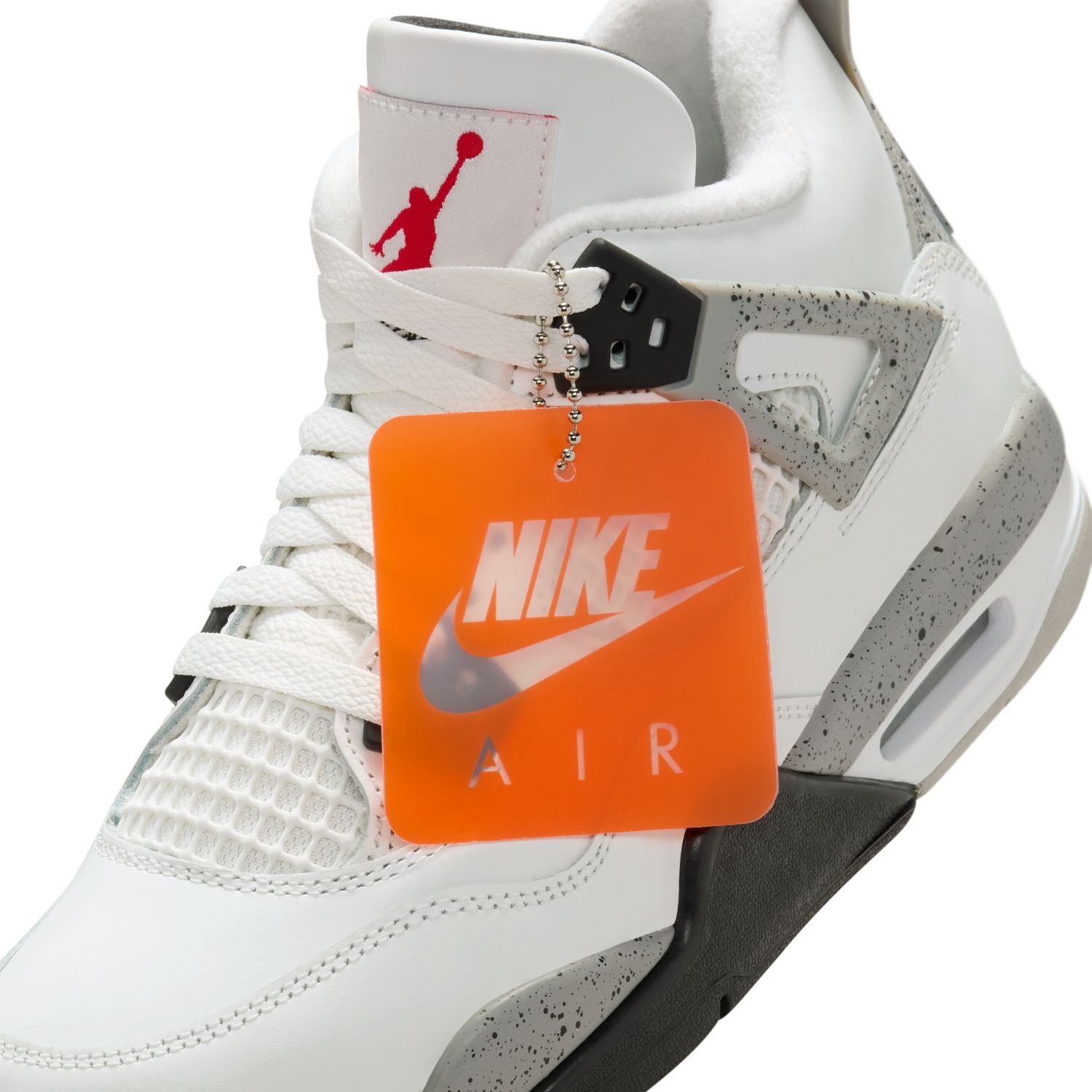 Air Jordan 4 Retro 'White Cement' Kids Basketball Shoes - Comfortable Sneakers for Boys & Girls - Perfect for School, Sports & Casual Wear