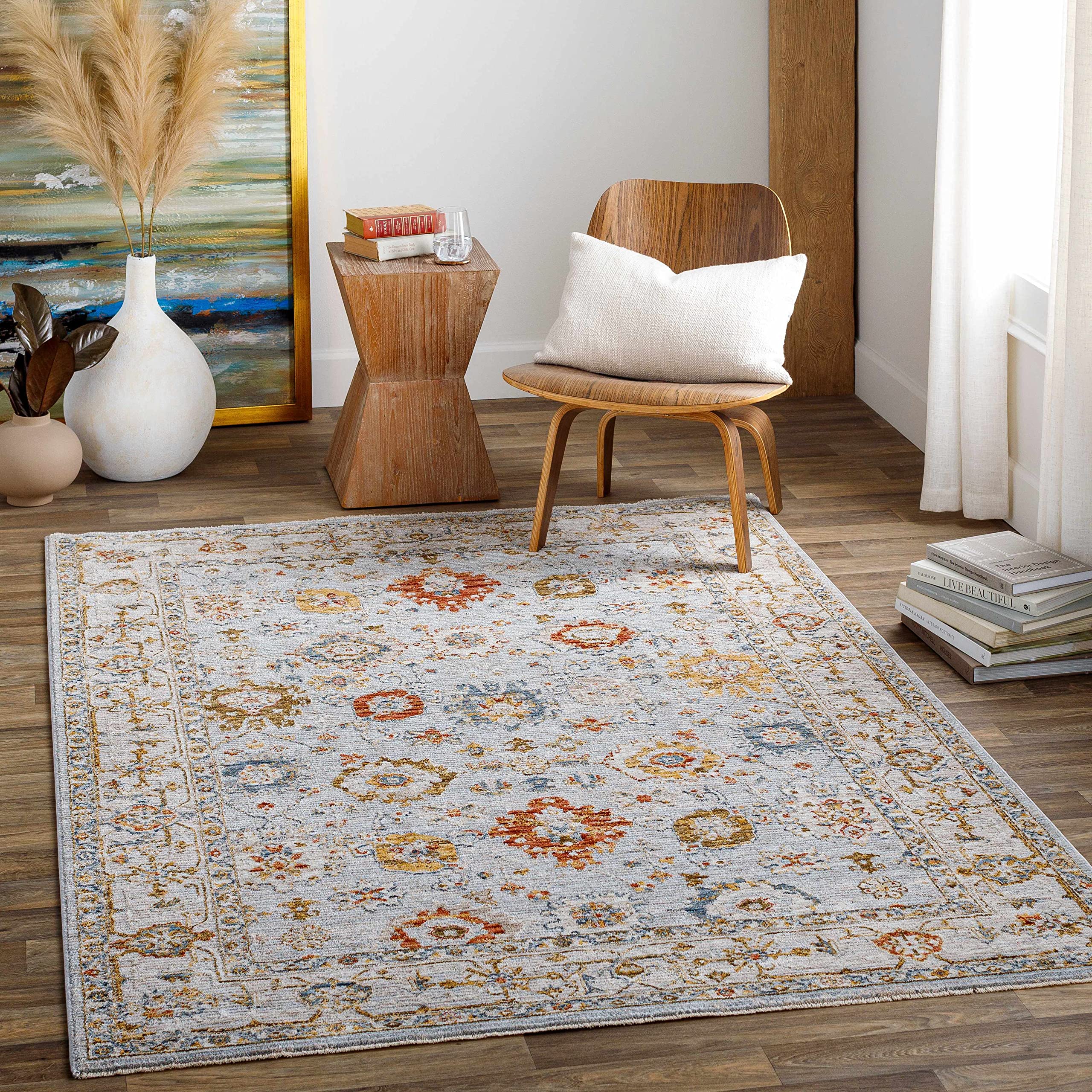 Hauteloom Luklakan Soft Area Rug for Living Room & Bedroom - 6'7