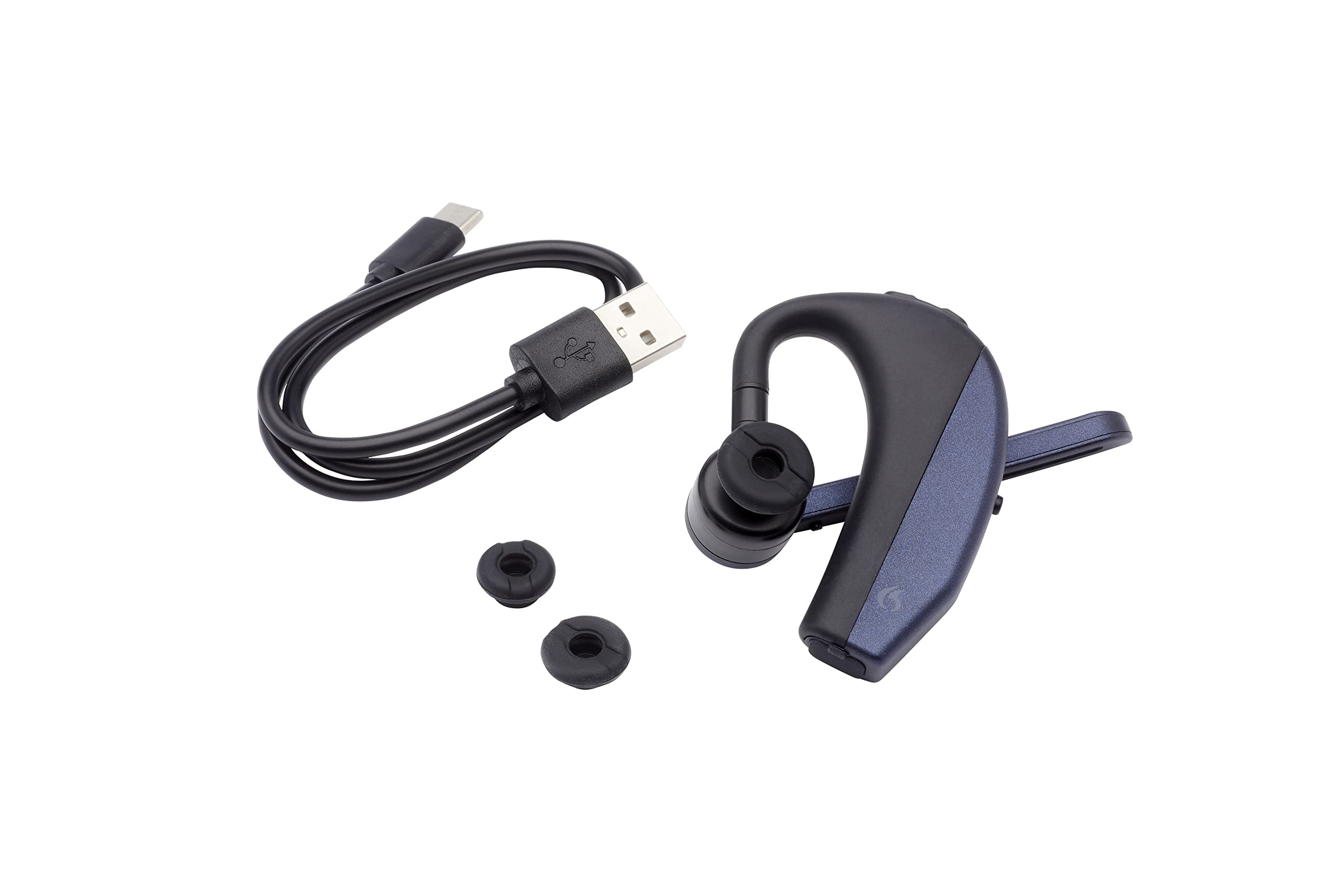 Nuance Dragon Bluetooth Wireless Headset 2 - Premium Noise Cancelling Mic for Dictation & Transcription - Comfortable Over-Ear Design (Black, Medium) - Perfect for Medical, Legal & Office Professionals
