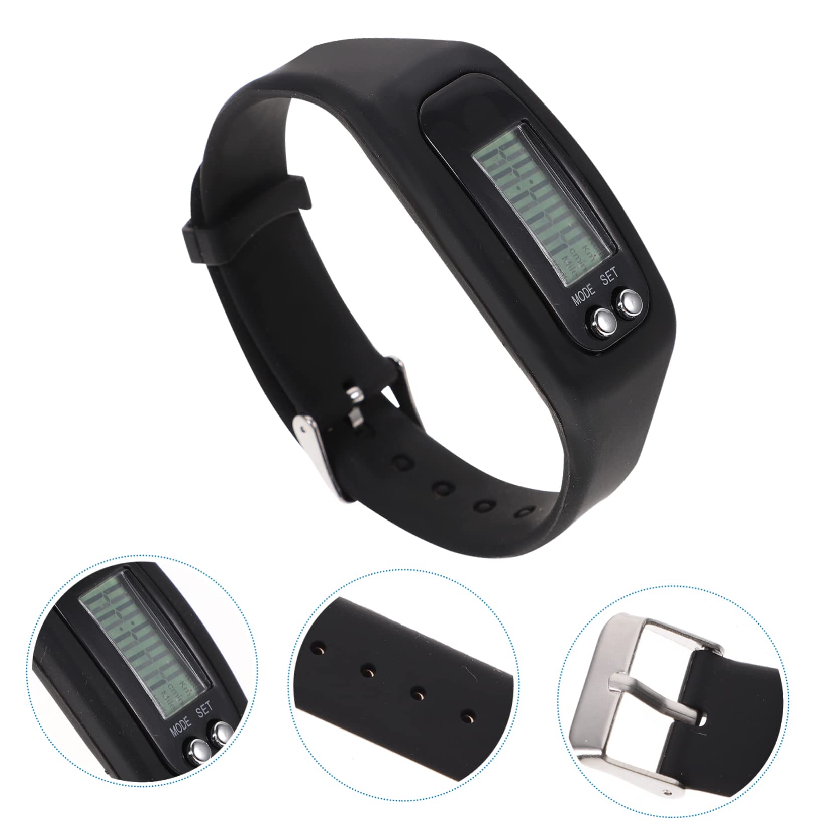 BESPORTBLE Digital Pedometer Watch for Kids & Adults - Step Counter with Wristband, Fitness Tracker for Running, Walking & Outdoor Activities - Perfect for Runners, Hikers & Active Lifestyles