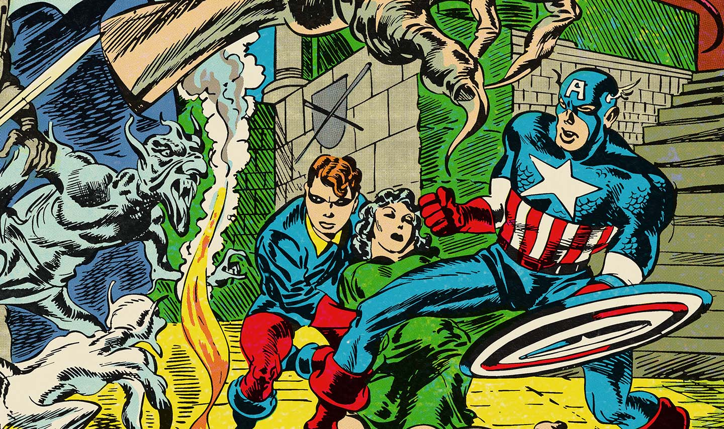 Captain America #8: Case of the Black Witch Poster - Marvel Comics Wall Art for Superhero Fans, Home & Office Decor