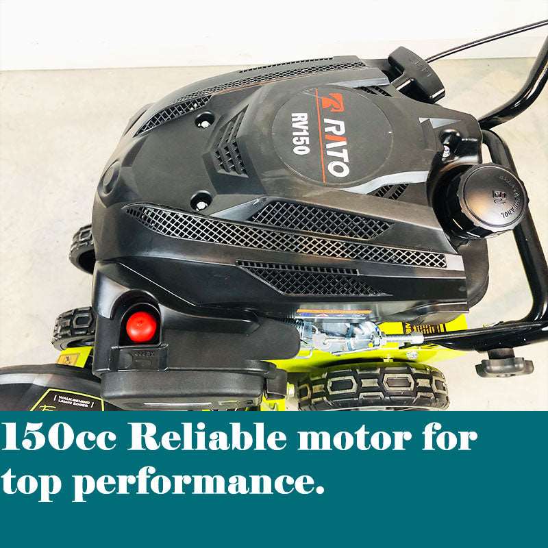 Forestwest 150CC 228MM Walk Behind Lawn Edger BM11113 - Professional Grass Trimmer for Precise Lawn Edging, Perfect for Driveways, Sidewalks & Garden Borders