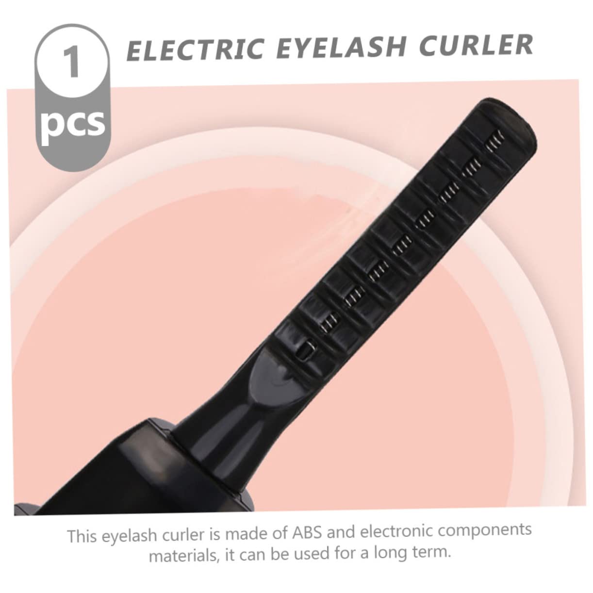 PLAFOPE Electric Eyelash Curler - Heated Lash Curling Tool with Glass Jars for Yogurt Maker, Durable Electronic Makeup Tool for Perfect Lashes | Great for Home Use, Travel & Professional Makeup Artists