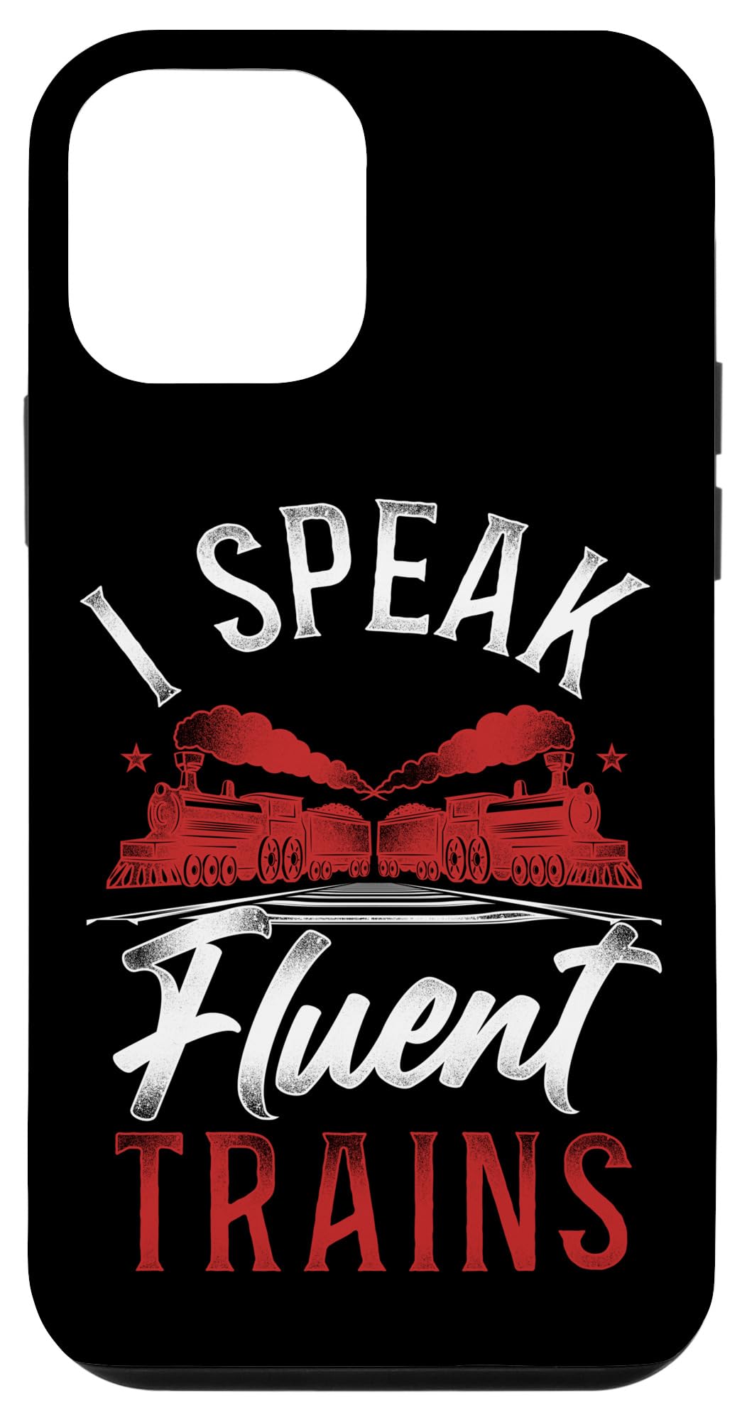 iPhone 12 Mini Case - Vintage Steam Train Driver & Locomotive Design - Perfect for Train Enthusiasts & Retro Style Lovers - Great for Daily Use, Travel & Trainspotting