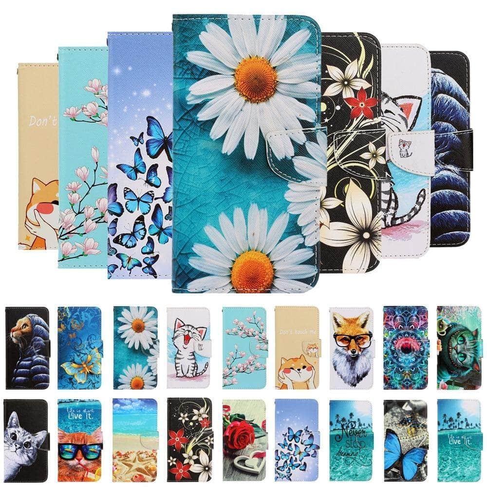 Premium Printed Fun Style Leather Case for Samsung Galaxy - Trendy & Durable Phone Cover for Everyday Use & Travel