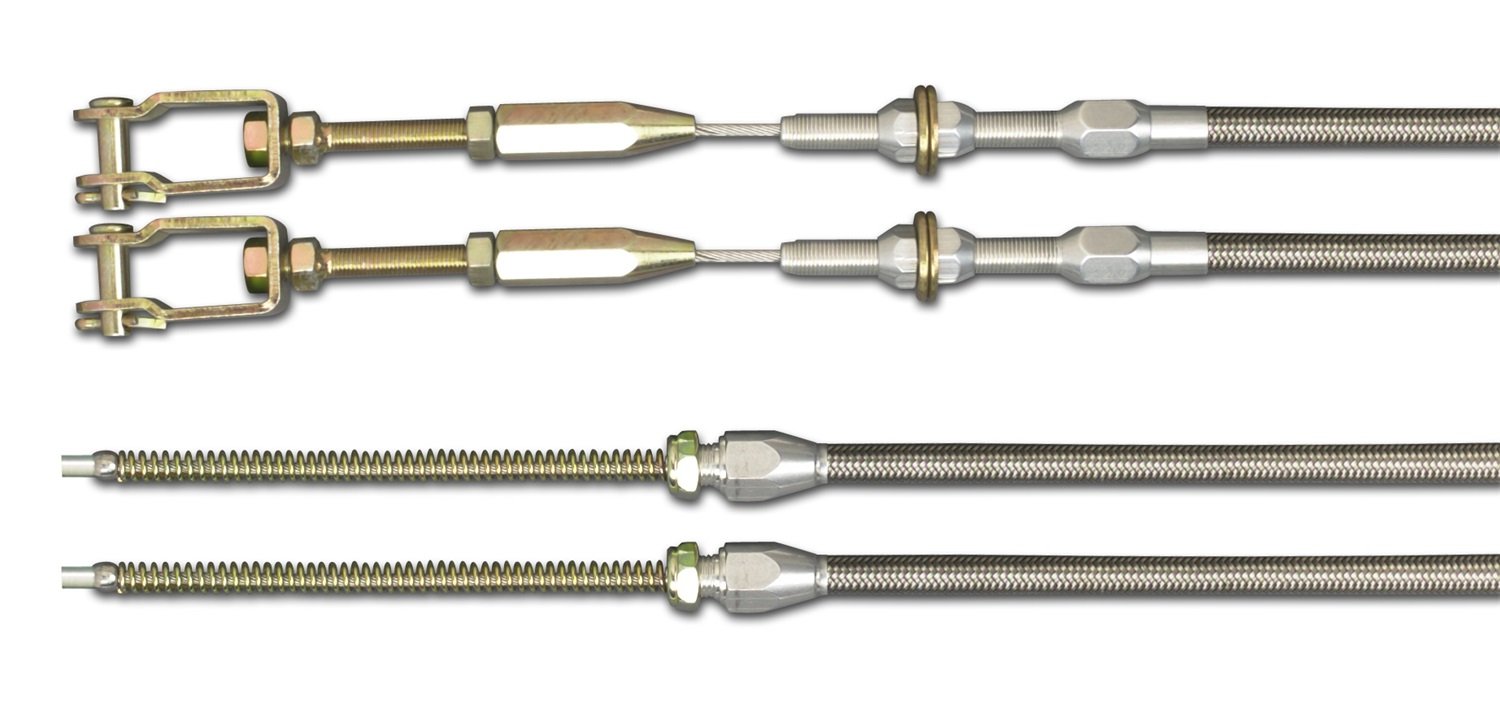 Lokar EC-8004HT High-Temperature Stainless Steel Brake Cable for Cars, Trucks & Motorcycles - Durable & Corrosion-Resistant for Off-Road, Racing & Heavy-Duty Use