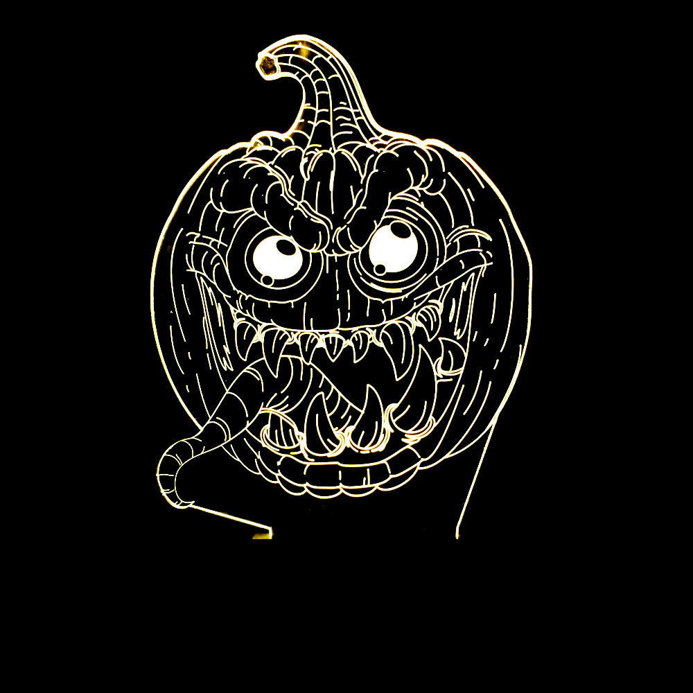 Halloween Pumpkin Lantern Decorations - Spooky Jack O'Lantern LED Light for Party, Home & Outdoor Decor