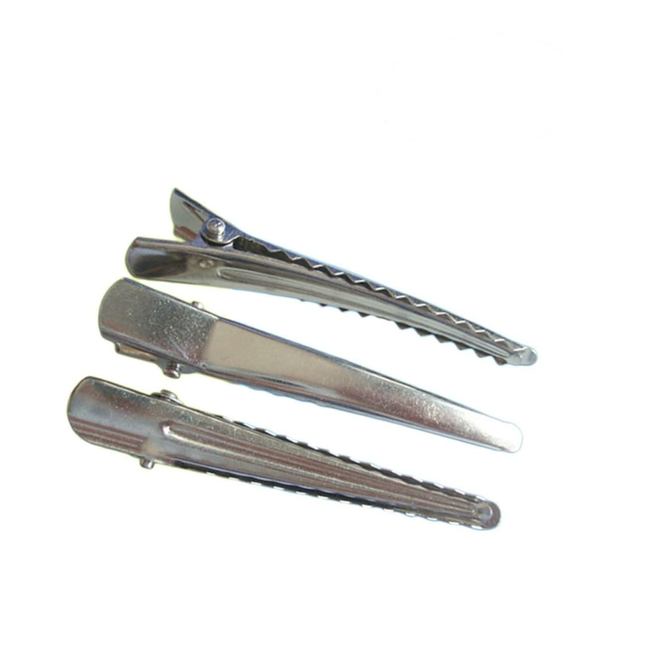 Lurrose 50 Pcs Hair Clips for Women - Korean Style Plated Steel Hair Clips, Fashion Silver Hair Accessories for Women & Girls - Perfect for Parties, Weddings, and Everyday Styling