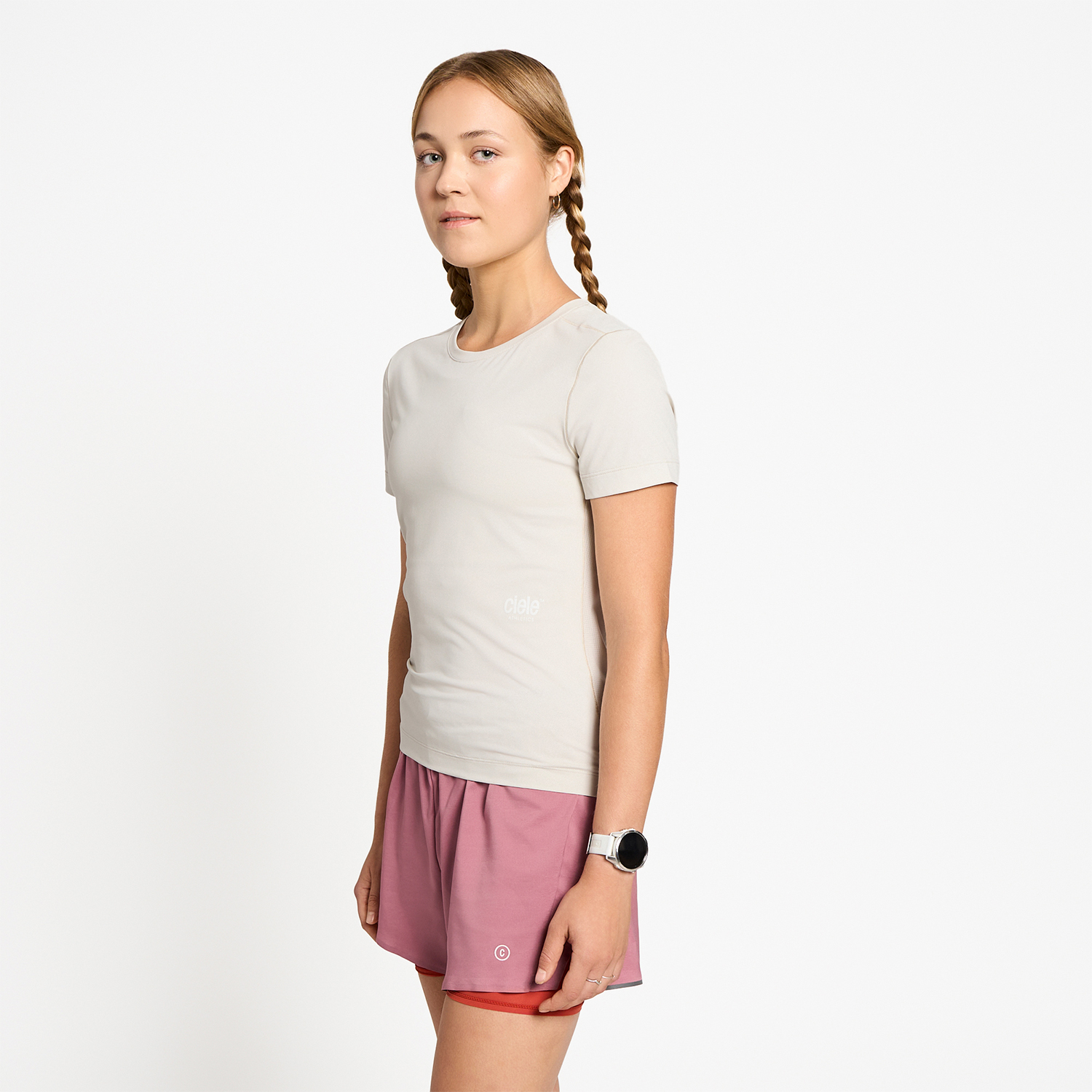 Ciele Women's DLY T-Shirt - Soft Cotton Casual Tee for Everyday Wear | Gym, Yoga, Running & Lounge Outfits