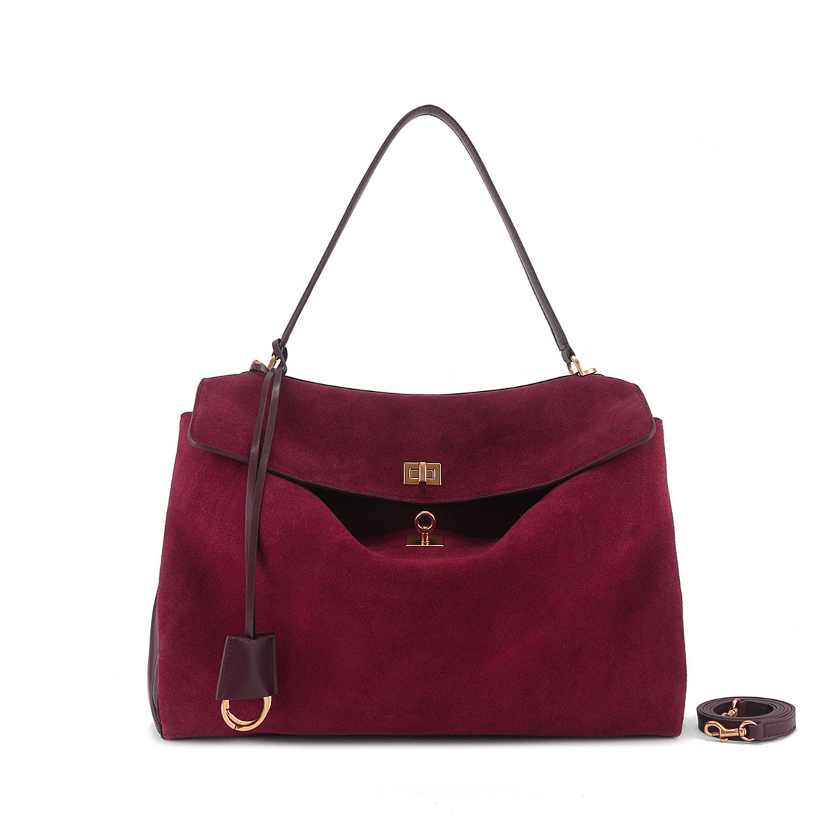 Burgundy (Large: 15.7L*4.3W*11H inches)