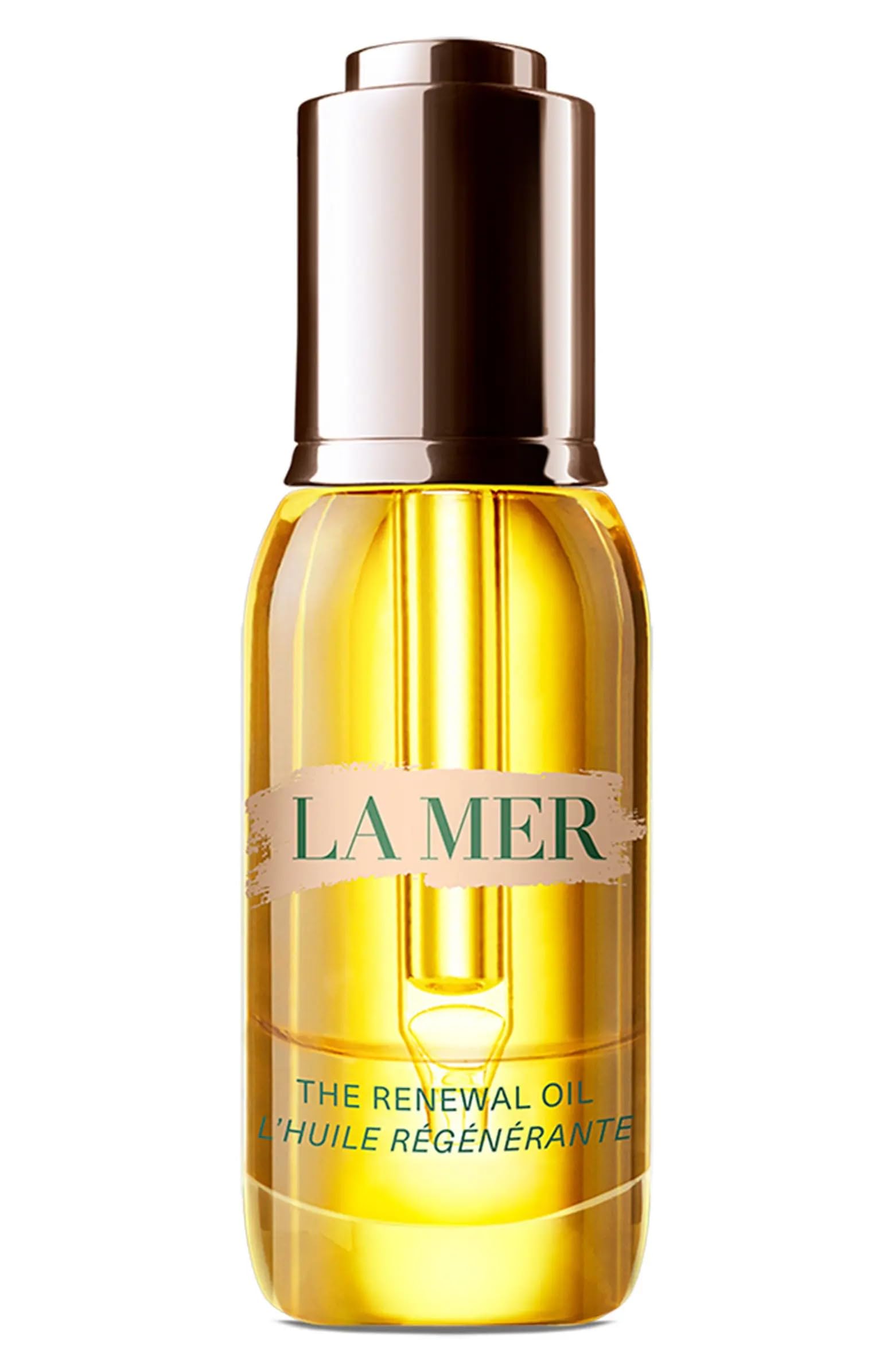 La Mer The Renewal Oil - 1oz / 30ml Full Size Luxury Facial Treatment Oil for Hydration & Anti-Aging - Perfect for Nighttime Skincare Routine & Dry Skin Care