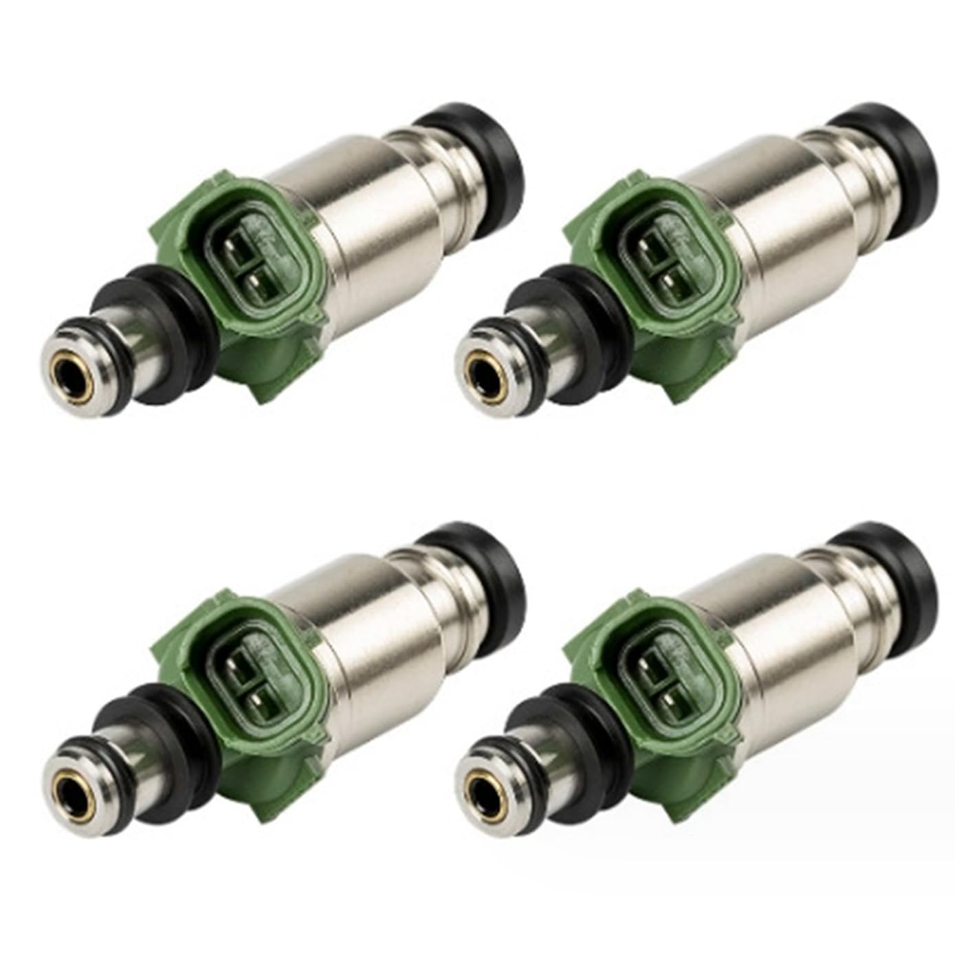 4Pcs Fuel Injectors 23250-74100 FJ295 Compatible with 1992-2000 Toyota Camry, Celica, MR2, Solara 2.2L 5S-FE & RAV4 2.0L 3S-FE L4 Engine - Direct Replacement for 195500-5580, 842-12144 - Improve Engine Performance & Fuel Efficiency