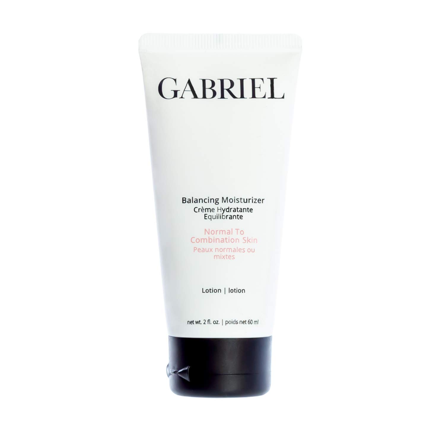 Gabriel Cosmetics Vegan Moisturizer - All-Natural, Paraben-Free, Non-GMO Skincare for Balanced Skin - 2 fl oz | Perfect for Daily Hydration & Sensitive Skin Care Routine