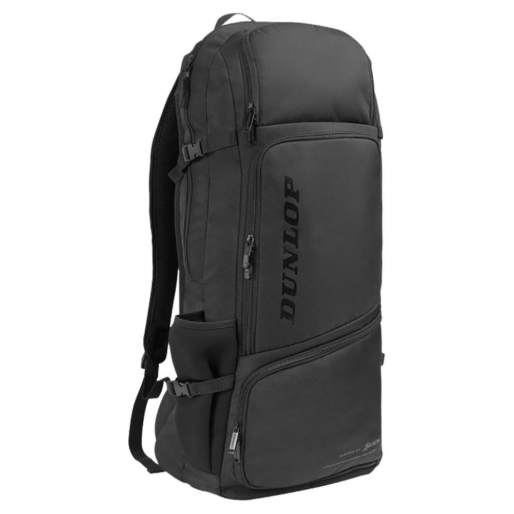 CX Performance Long Tennis Backpack - Durable Black Sports Bag for Tennis Players | Perfect for Court Training, Travel & Gym Storage
