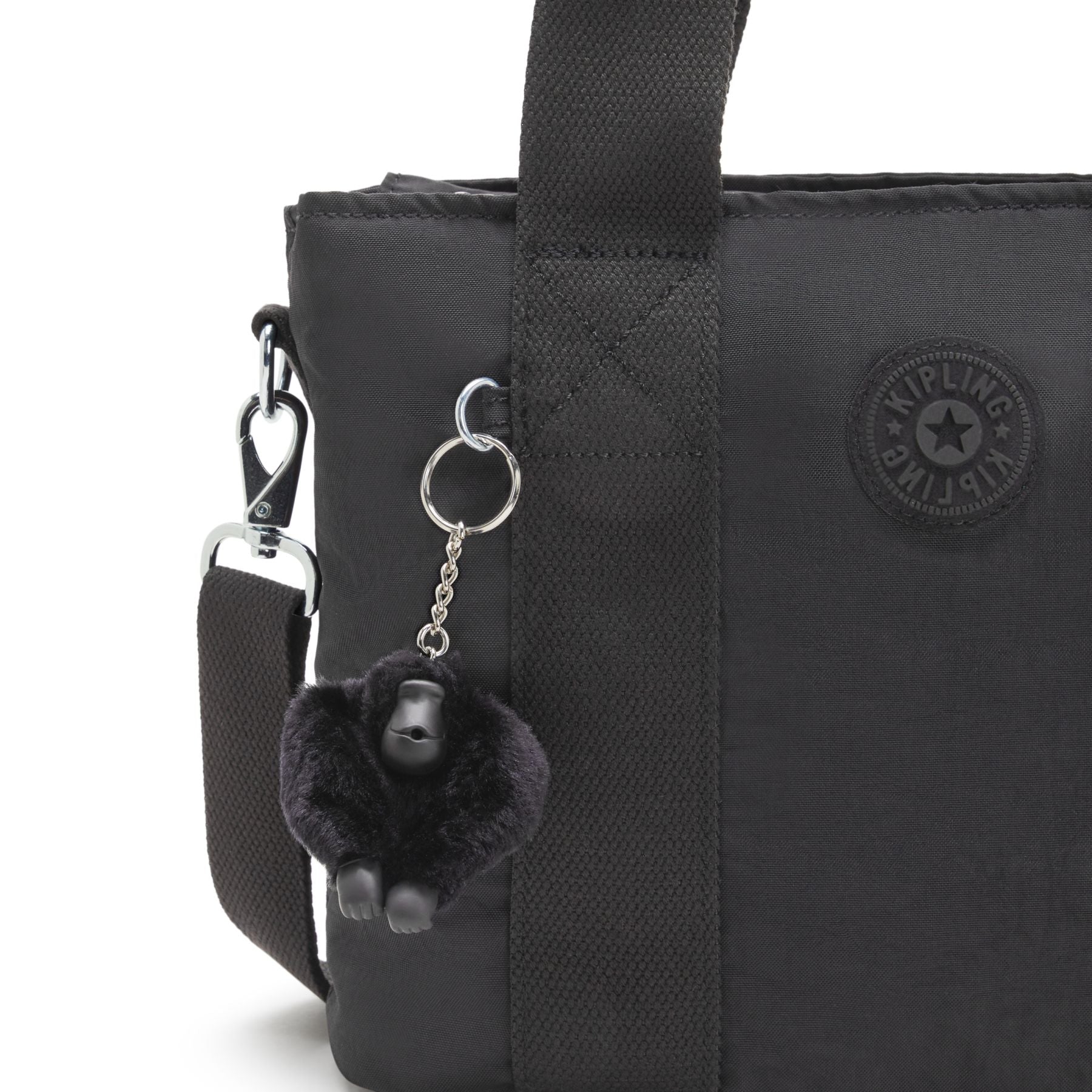 Kipling Minta Medium Tote Bag - Stylish & Durable Black Noir Handbag for Women | Perfect for Work, Travel & Everyday Use