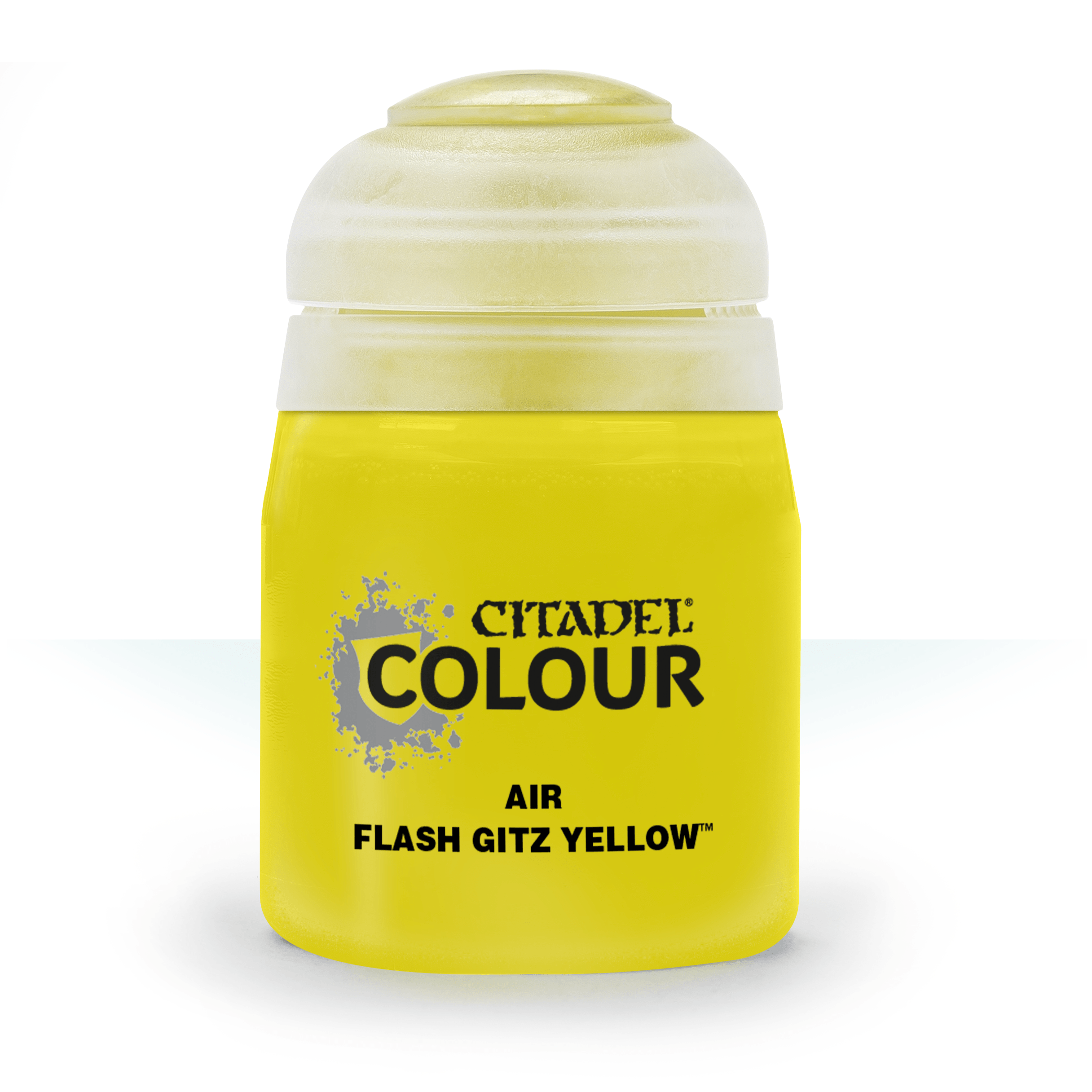 Flash Gitz Yellow Airbrush Paint - High-Quality Acrylic Paint for Miniatures, Models & Warhammer - Perfect for Tabletop Gaming & DIY Crafts