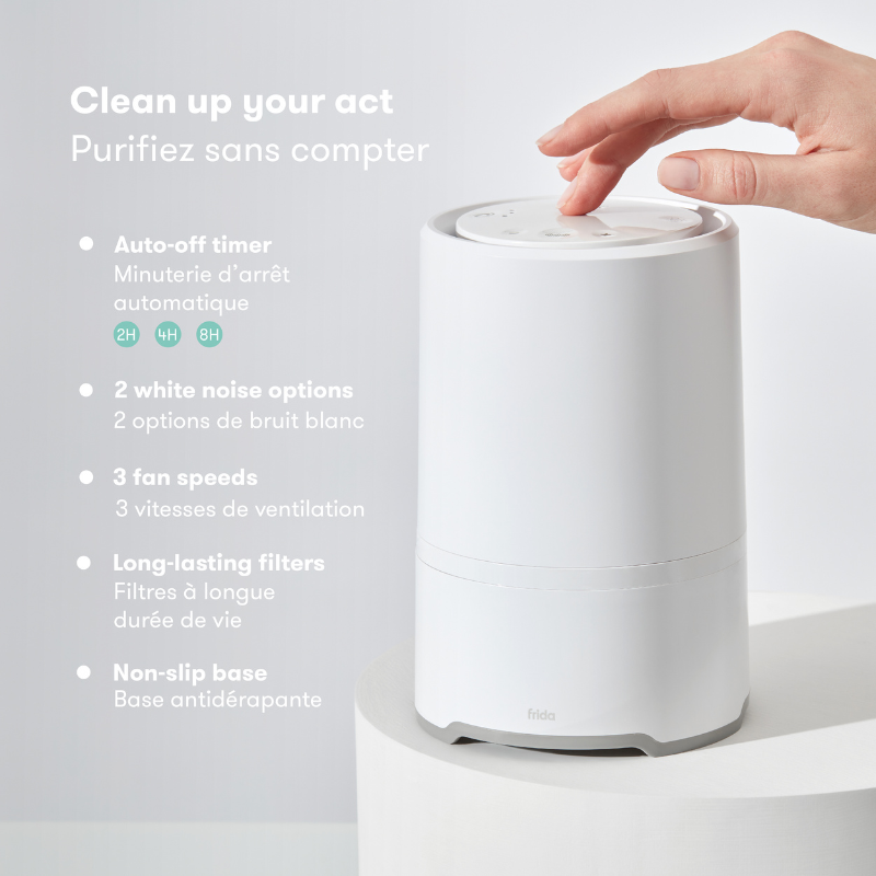 3-in-1 Air Purifier with HEPA Filter for Home, Office & Bedroom - Eliminates Dust, Pollen & Pet Dander - Perfect for Allergy Sufferers & Clean Air Lovers