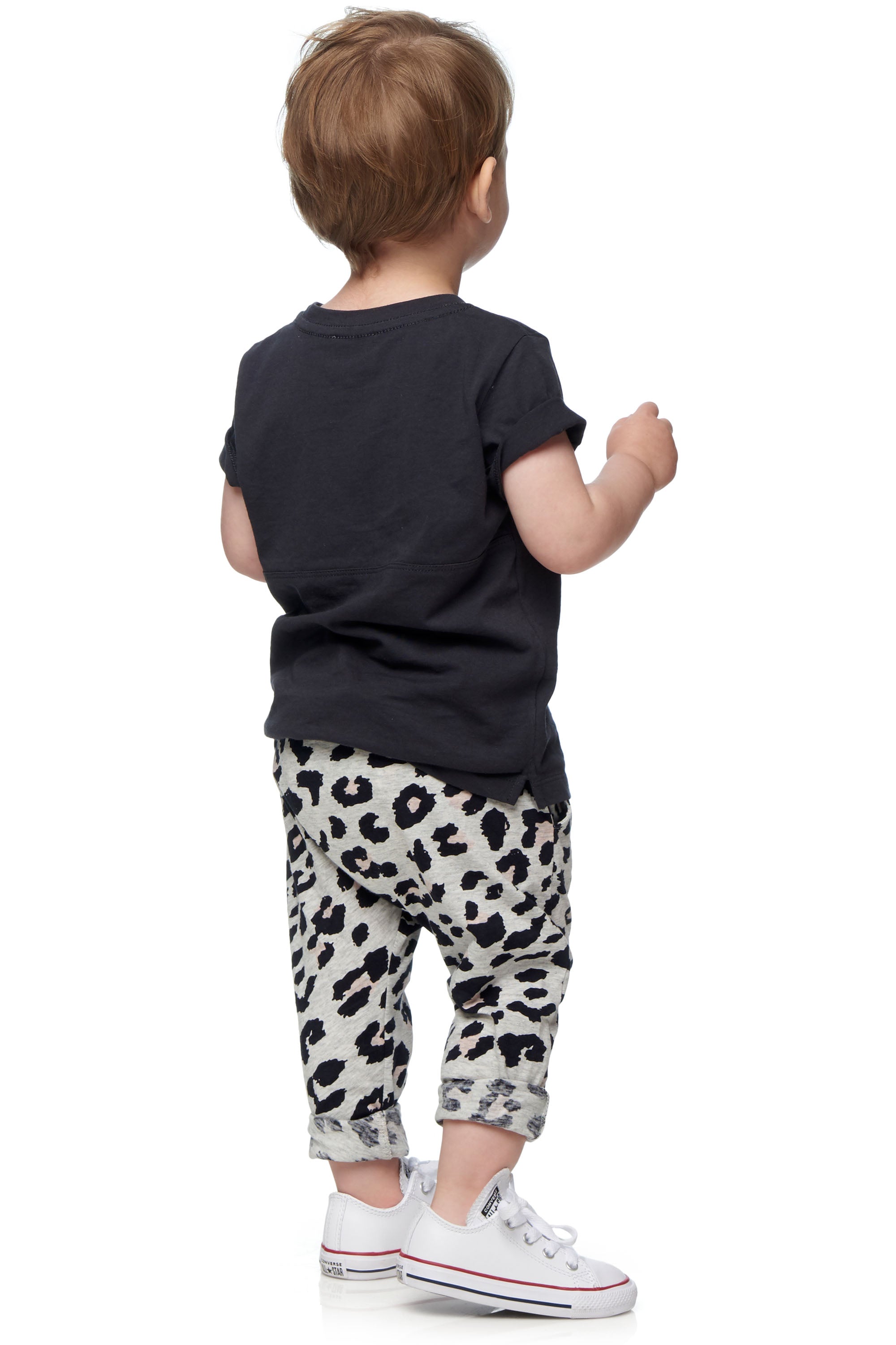 Wild Hearts Little Pants - Soft Cotton Baby Pants for Boys & Girls | Comfortable Playwear for Toddlers 1-3 Years | Perfect for Playtime, Daycare & Family Outings