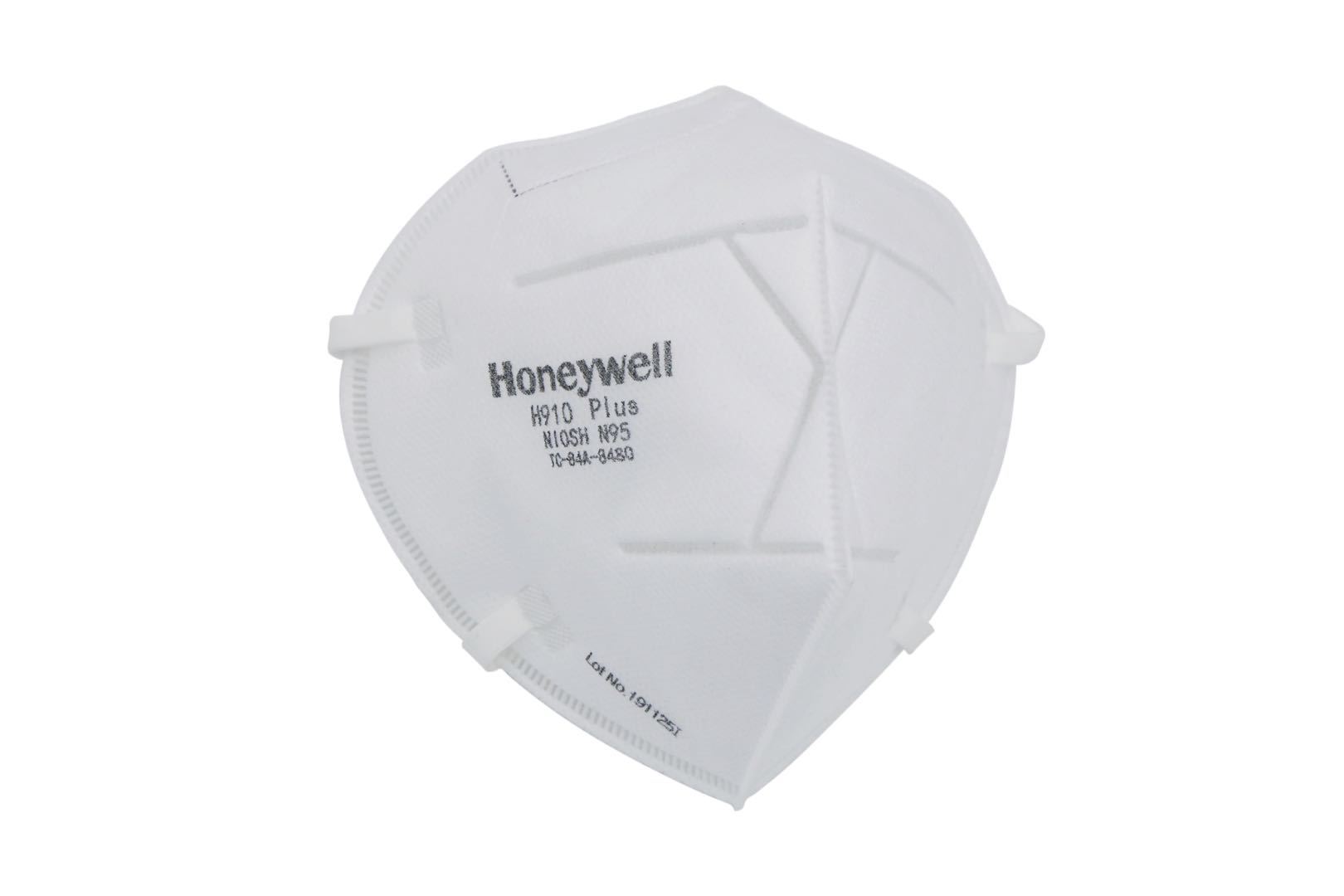 Honeywell N95 H910 Plus NIOSH Approved Respirator Mask - 20 Pack, Comfortable & Breathable for Construction, Woodworking, and Dust Protection