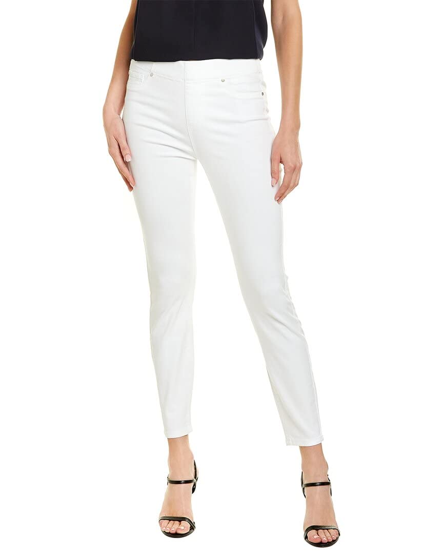 NIC+ZOE Zoe Skinny Jeans for Women - High Waisted Stretch Denim Pants in Paper White | Slim Fit Comfortable Jeans for Casual Wear & Office Outfits