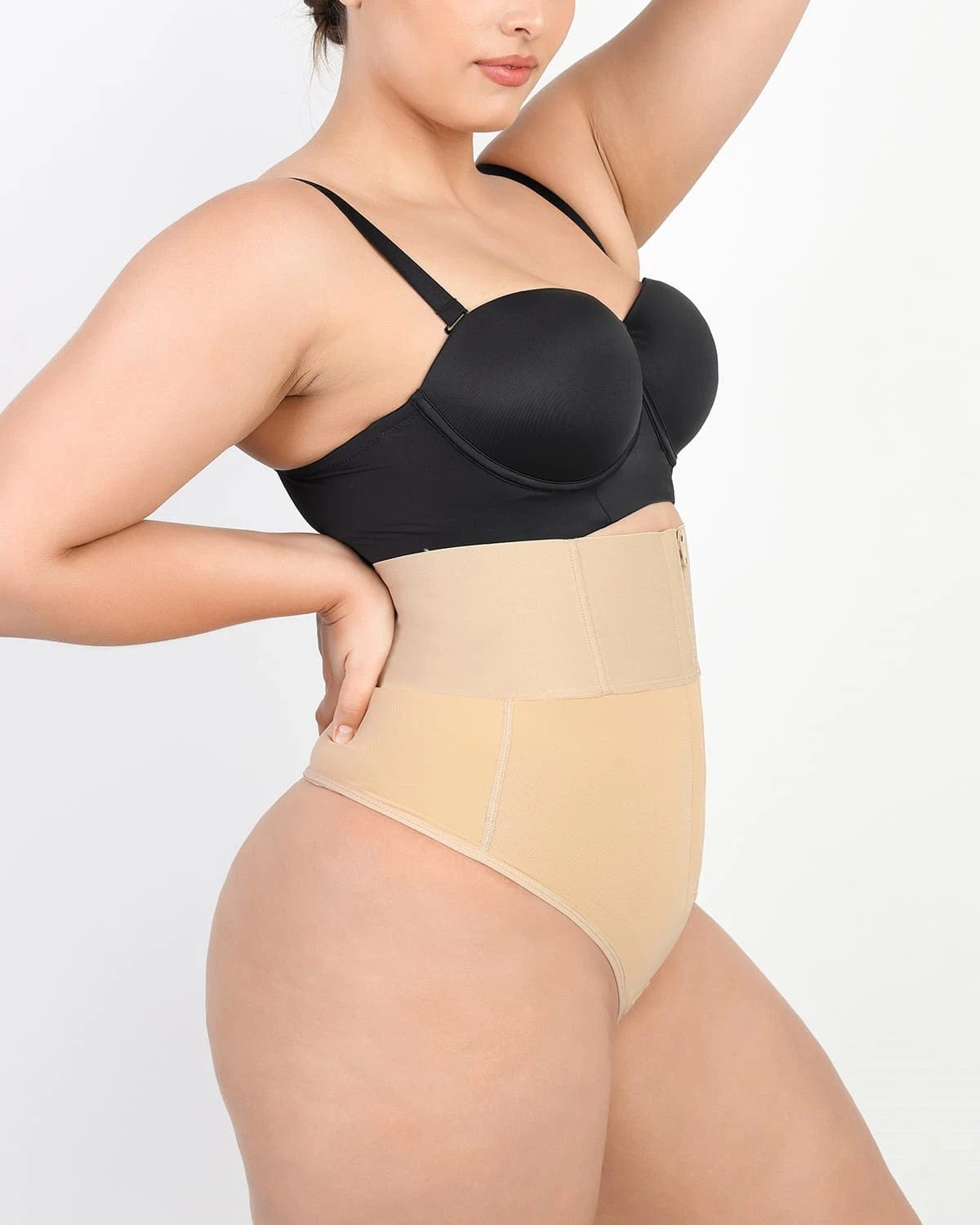 AirSlim® High Rise Body Sculpting Thong - Seamless Shapewear for Women | Tummy Control & Waist Training | Perfect for Dresses, Jeans & Special Occasions