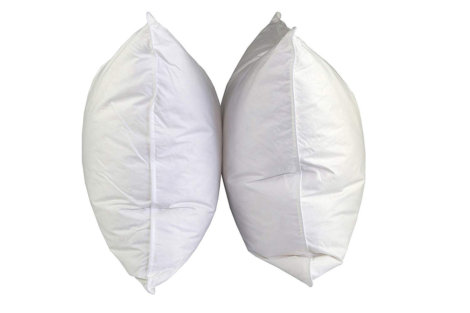 Premium Pillowtex Hotel Collection Feather & Down Pillows Set of 2 - Luxury Soft Support for Side, Back & Stomach Sleepers - Perfect for Bedroom, Guest Room & Hotel Use
