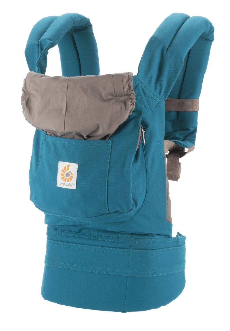 ERGObaby Original Baby Carrier - Soft & Comfortable Infant Carrier for Newborn to Toddler (Teal) | Perfect for Hands-Free Parenting, Travel, Hiking & Everyday Use
