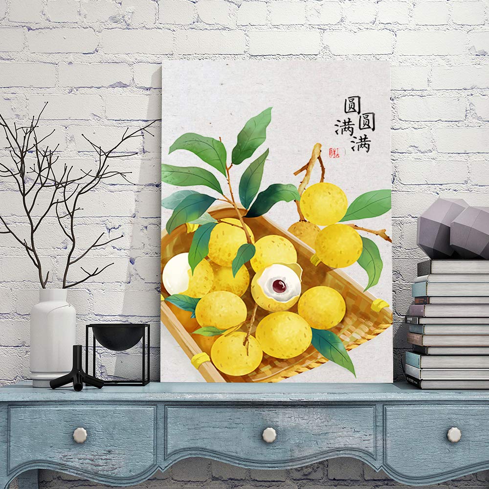 Wall26 Canvas Wall Art - Classical Fruit Paintings, 32x48 Inches Framed Canvas Prints for Home Decor, Perfect for Bedroom, Living Room, and Dining Room Wall Decorations