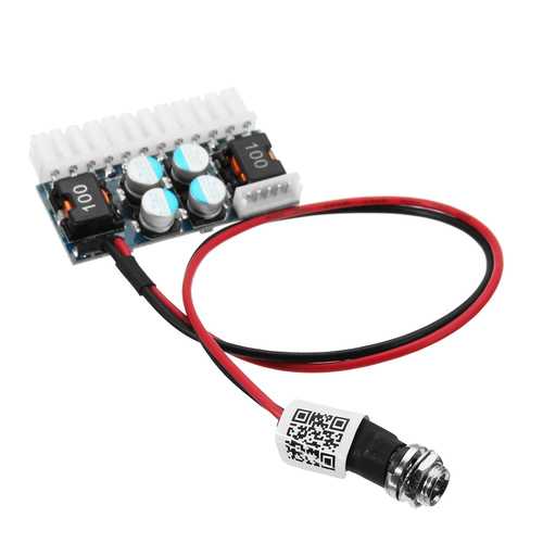 160W 24Pin DC 12V Pico ATX Switch PSU - Auto Car Mini ITX High Power Supply Module for PC Gaming & Home Theater Systems