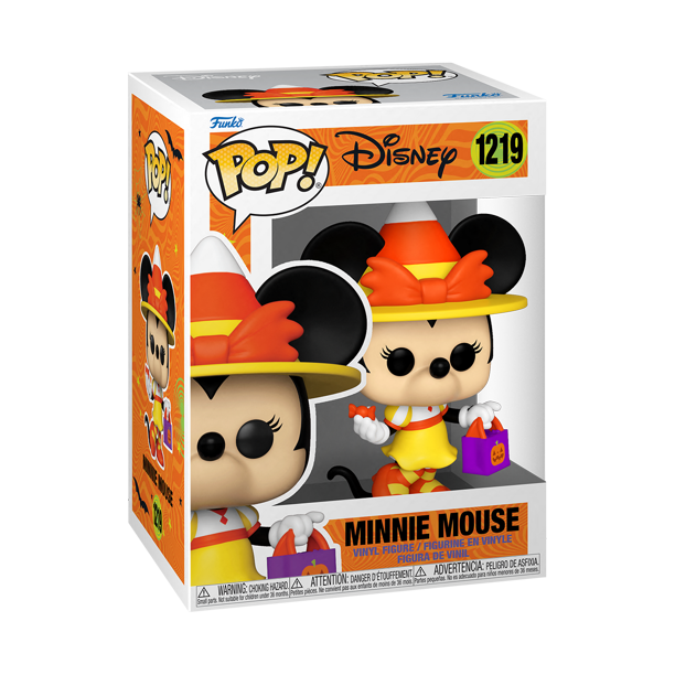 Disney Minnie Mouse Trick or Treat Halloween Plush Toy #1219 - Perfect for Halloween Decorations, Party Favors, and Disney Collectibles