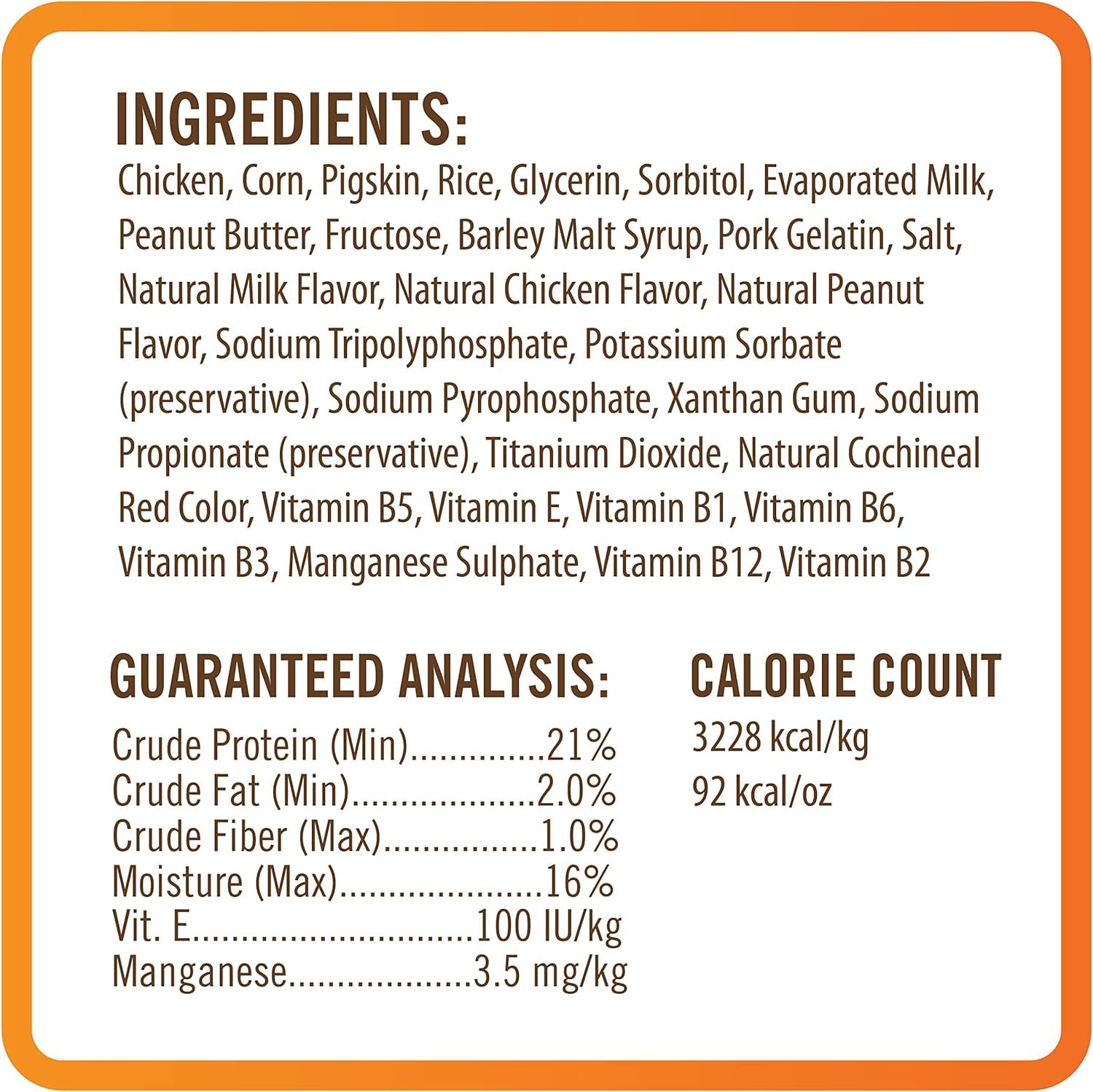 Nutri Chomps Dog Chews - 5-inch Rawhide-Free Twists with Real Chicken, Peanut Butter & Milk Flavors - Easy to Digest Dog Treats (15 Count) - Perfect for Training, Teething & Dental Health