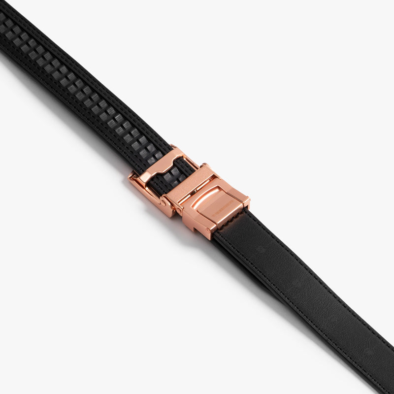 Slim Black Leather Belt for Women & Men - Adjustable Waist Strap for Jeans, Pants & Dresses | Fashion Accessory for Casual & Formal Outfits