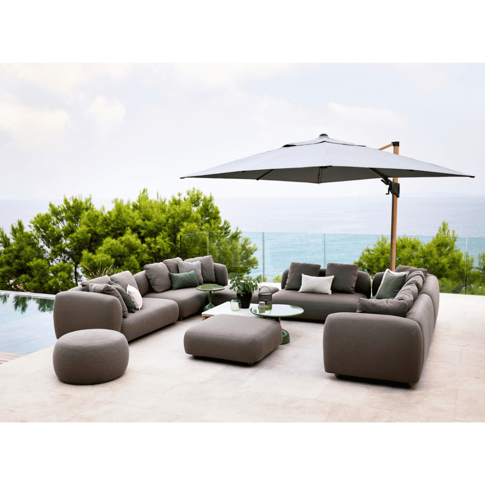 Capture 2-Seater Outdoor Sofa Right Module - Waterproof Patio Furniture for Garden, Poolside & Backyard Relaxation