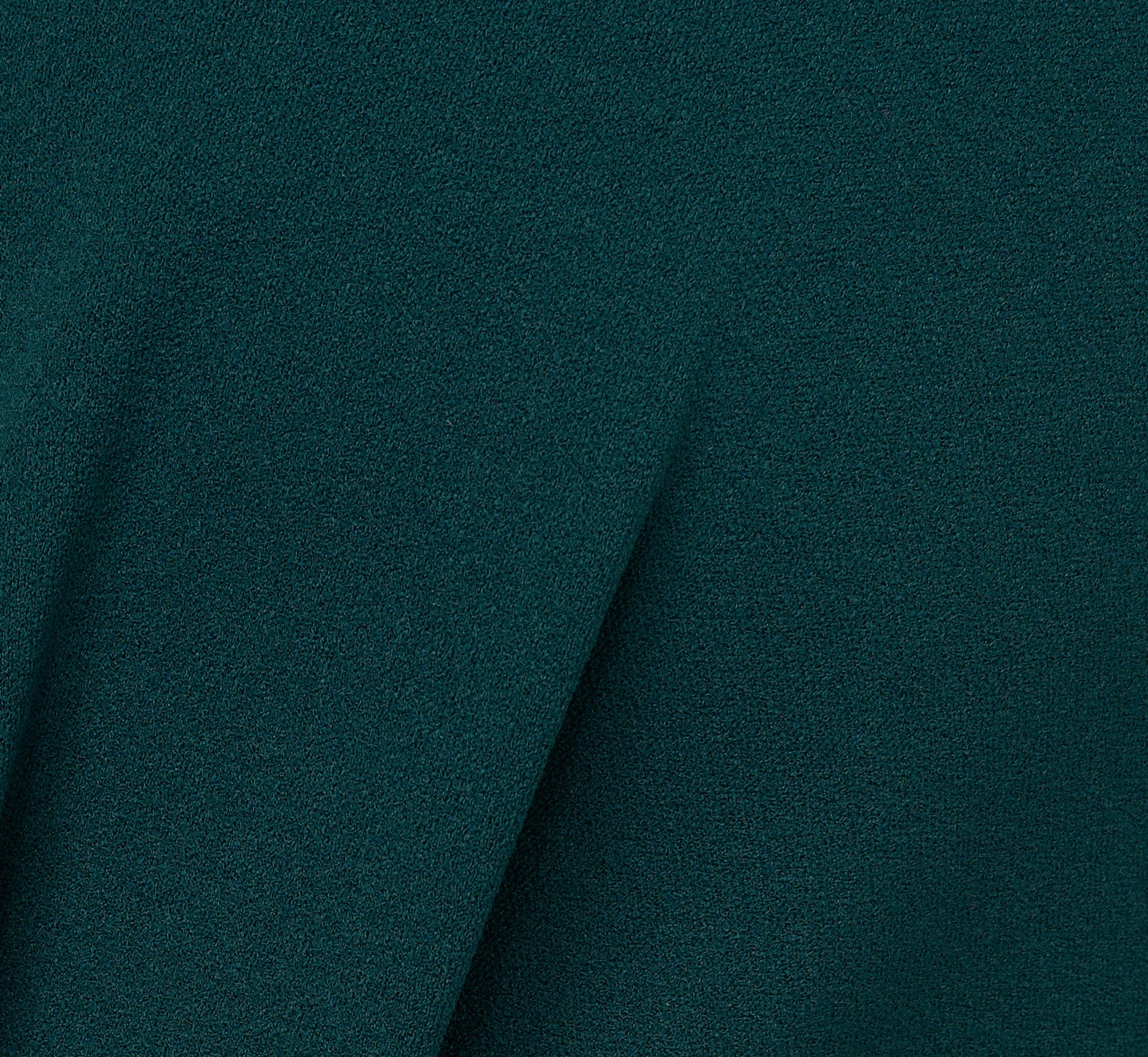 Stylish Three-Quarter Sleeve Pleated Midi Dress with Adjustable Tie Waist in Hunter Green - Perfect for Office Wear, Cocktail Parties & Fall Weddings