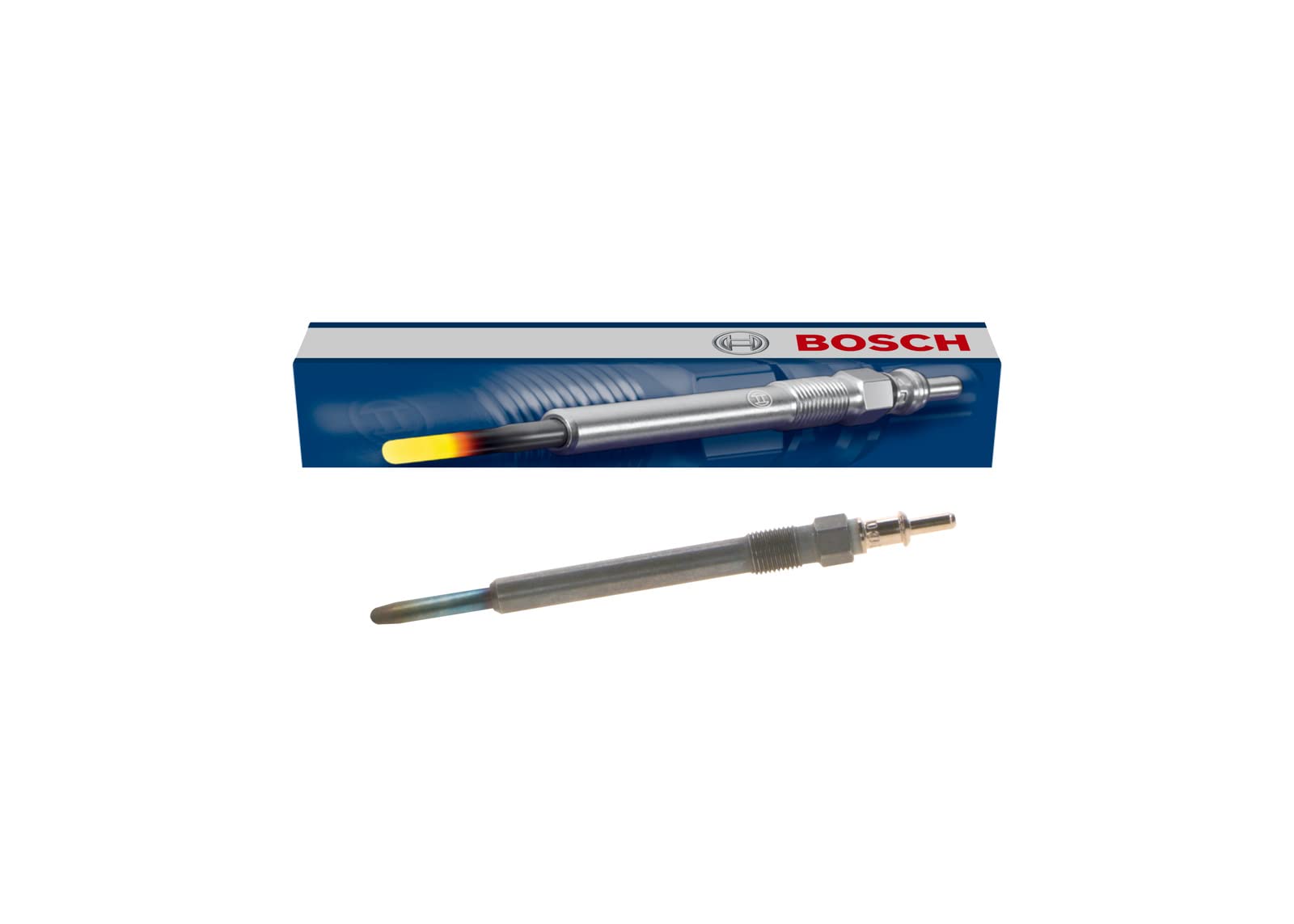 BOSCH 80036 Duraterm Glow Plug - High Performance Diesel Engine Heater for Cold Weather Starts | Compatible with Various Vehicles & Heavy Equipment