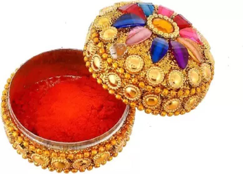 Premium Waterproof Sindoor Powder - Natural Herbal Red Pigment for Hindu Pujas, Weddings & Festivals | Long-Lasting & Smudge-Proof | Perfect for Bindi, Tilak & Forehead Decorations
