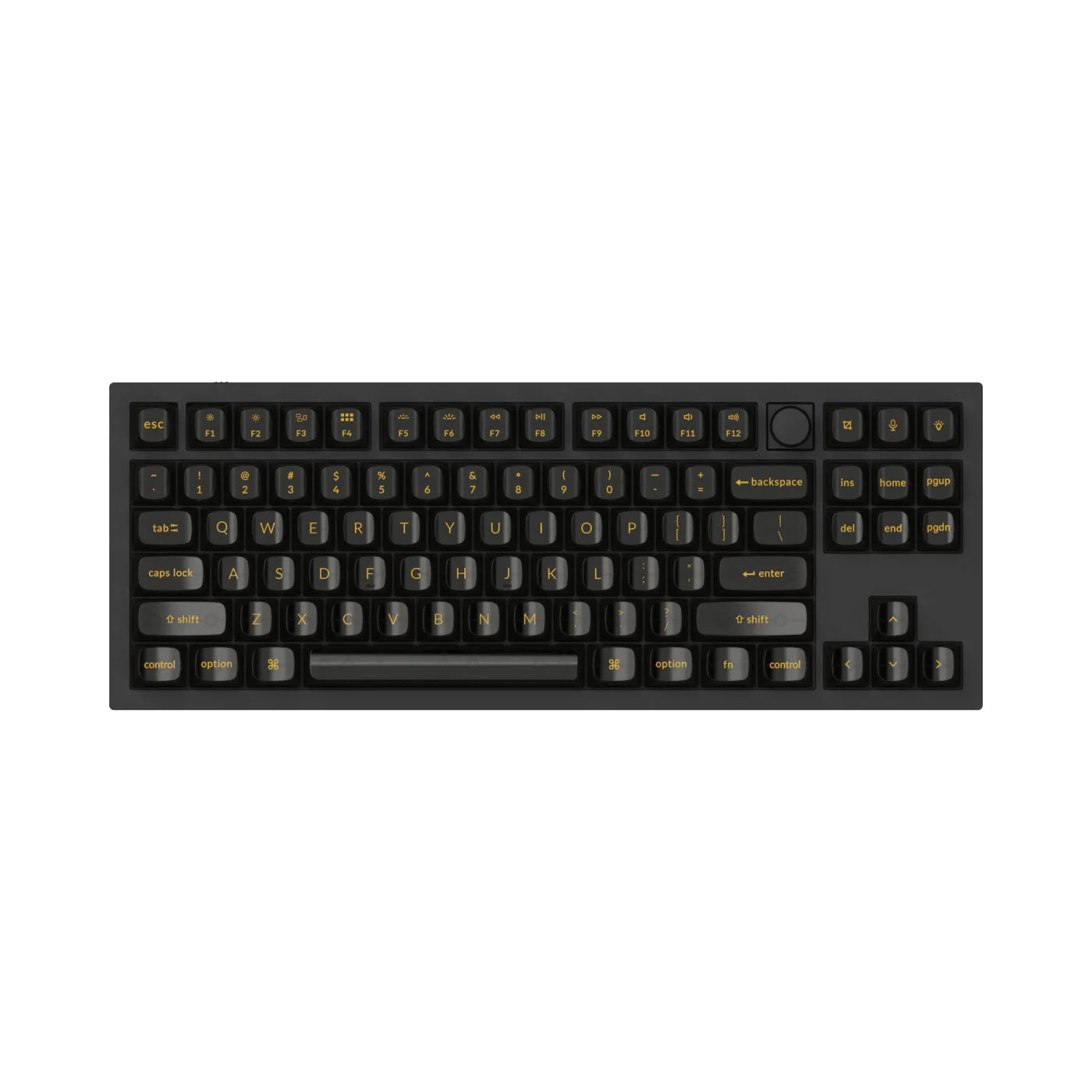 Black Transparent OSA Full Set Keycap Set - Premium PBT Keycaps for Mechanical Keyboards - Perfect for Gaming, Typing & Custom Builds